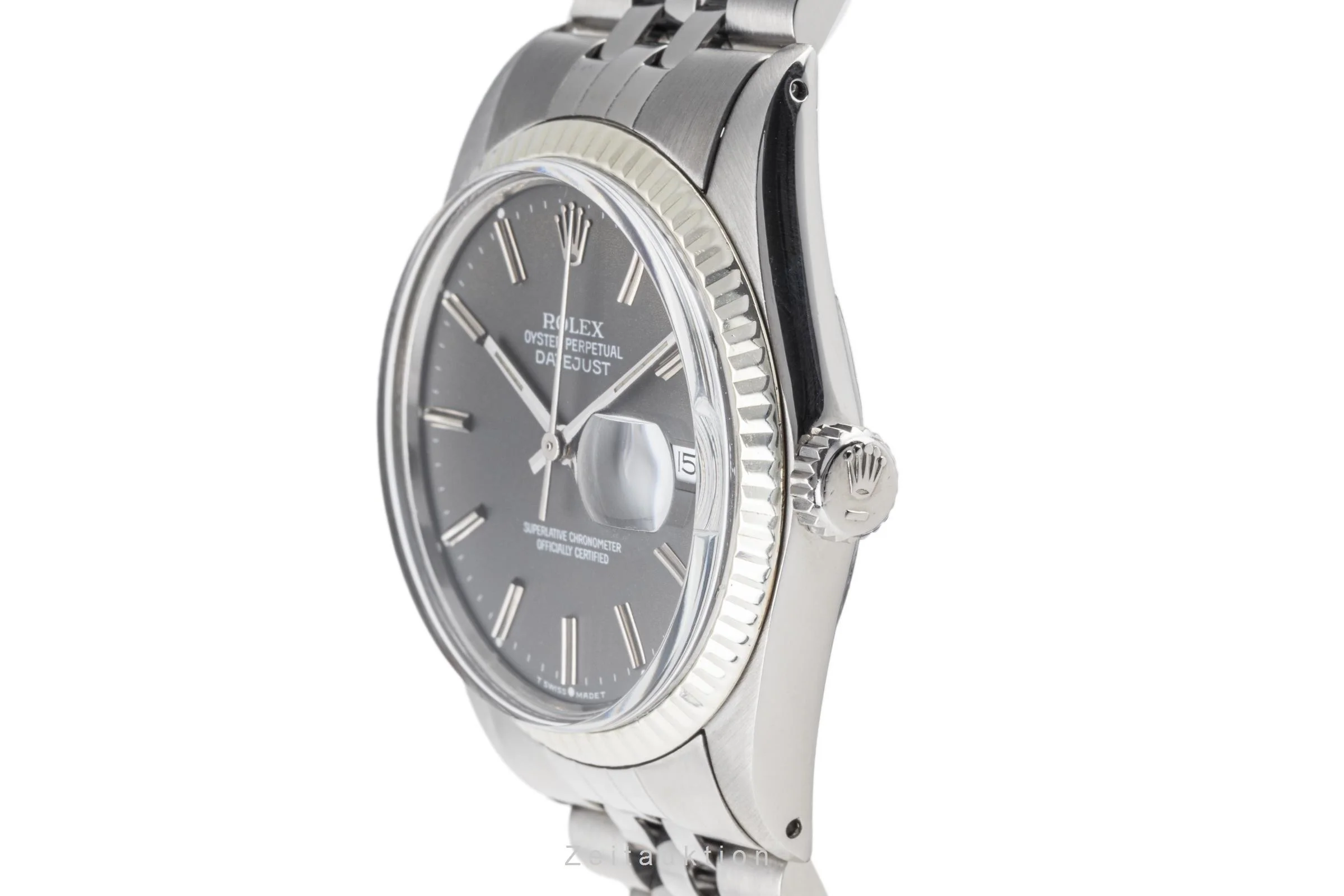 Rolex Datejust steel / white gold automatic men's watch 16014 LP: 7500EUR  [2301192] - Image 6