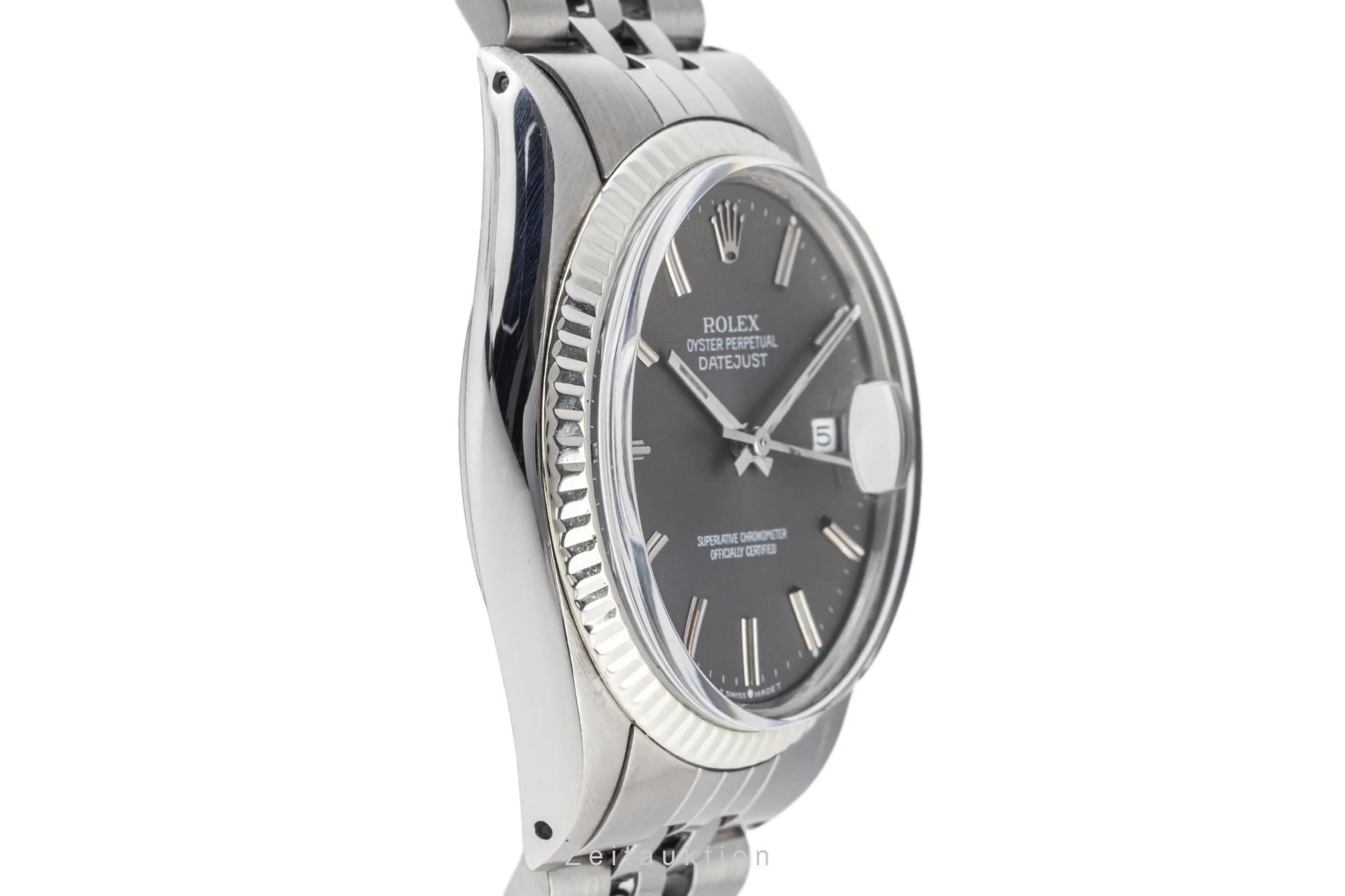 Rolex Datejust steel / white gold automatic men's watch 16014 LP: 7500EUR  [2301192] - Image 7