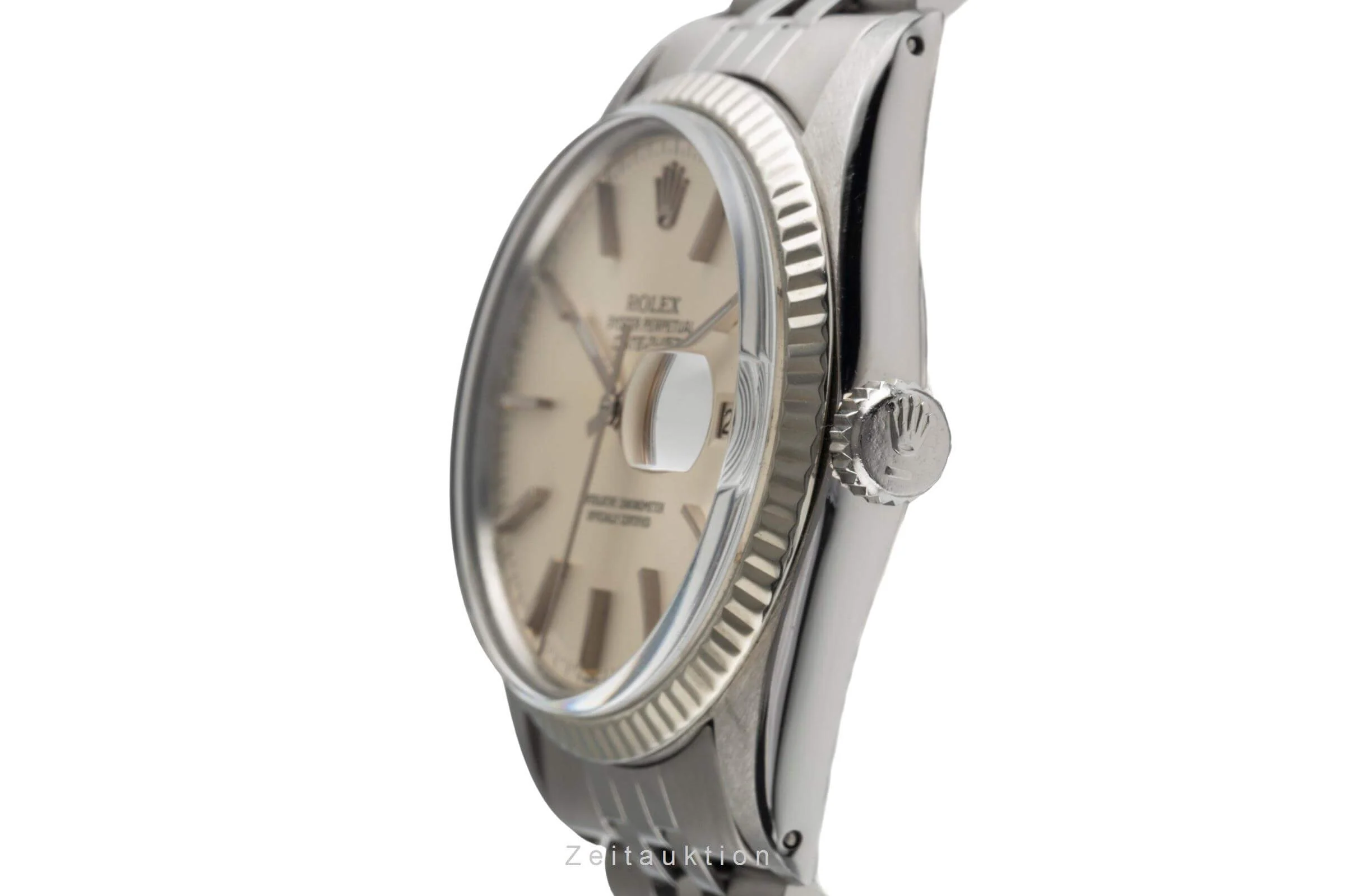 Rolex Datejust steel / white gold automatic men's watch 16014  [2501741] - Image 6