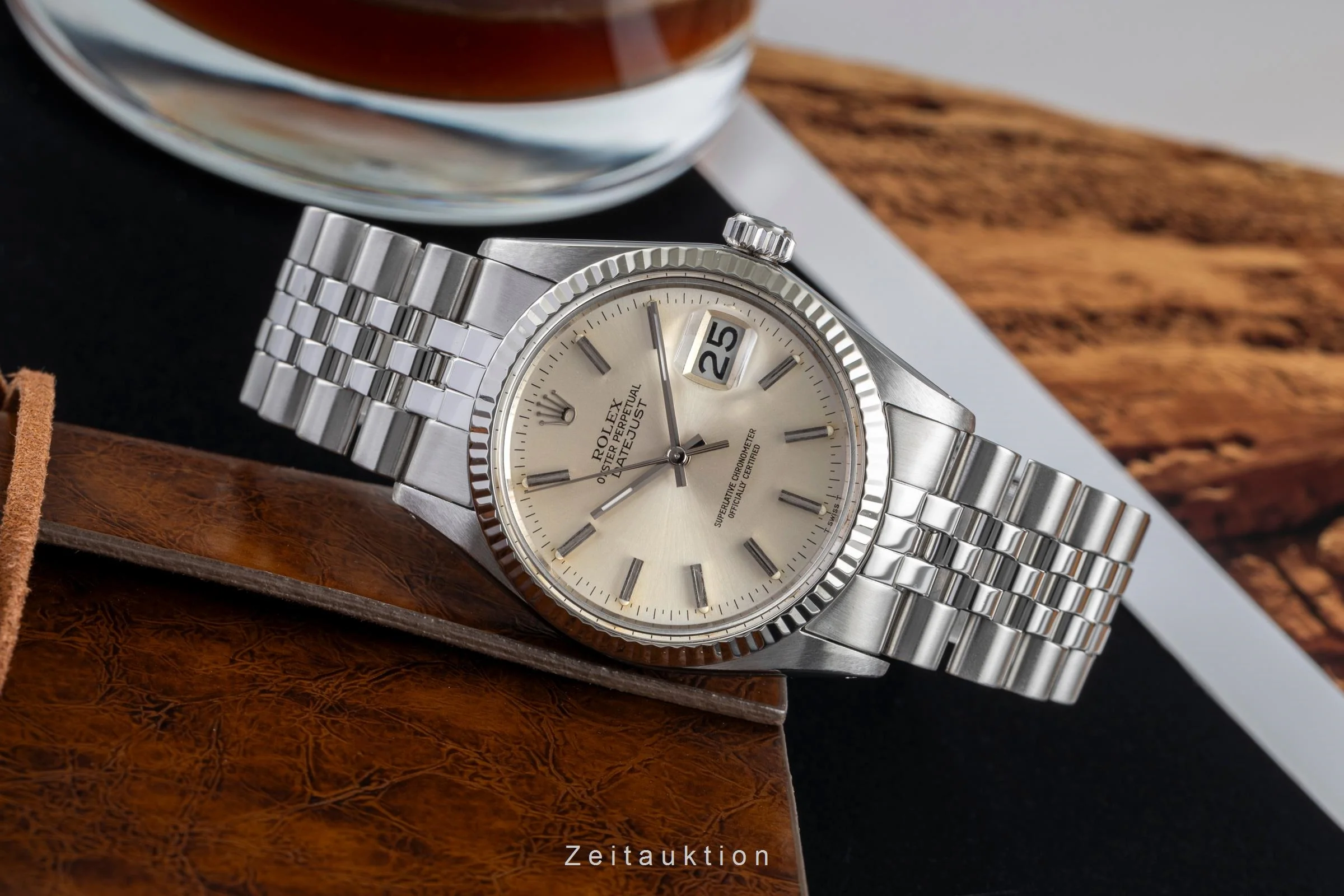 Rolex Datejust steel / white gold automatic men's watch 16014  [2502188] - Image 3
