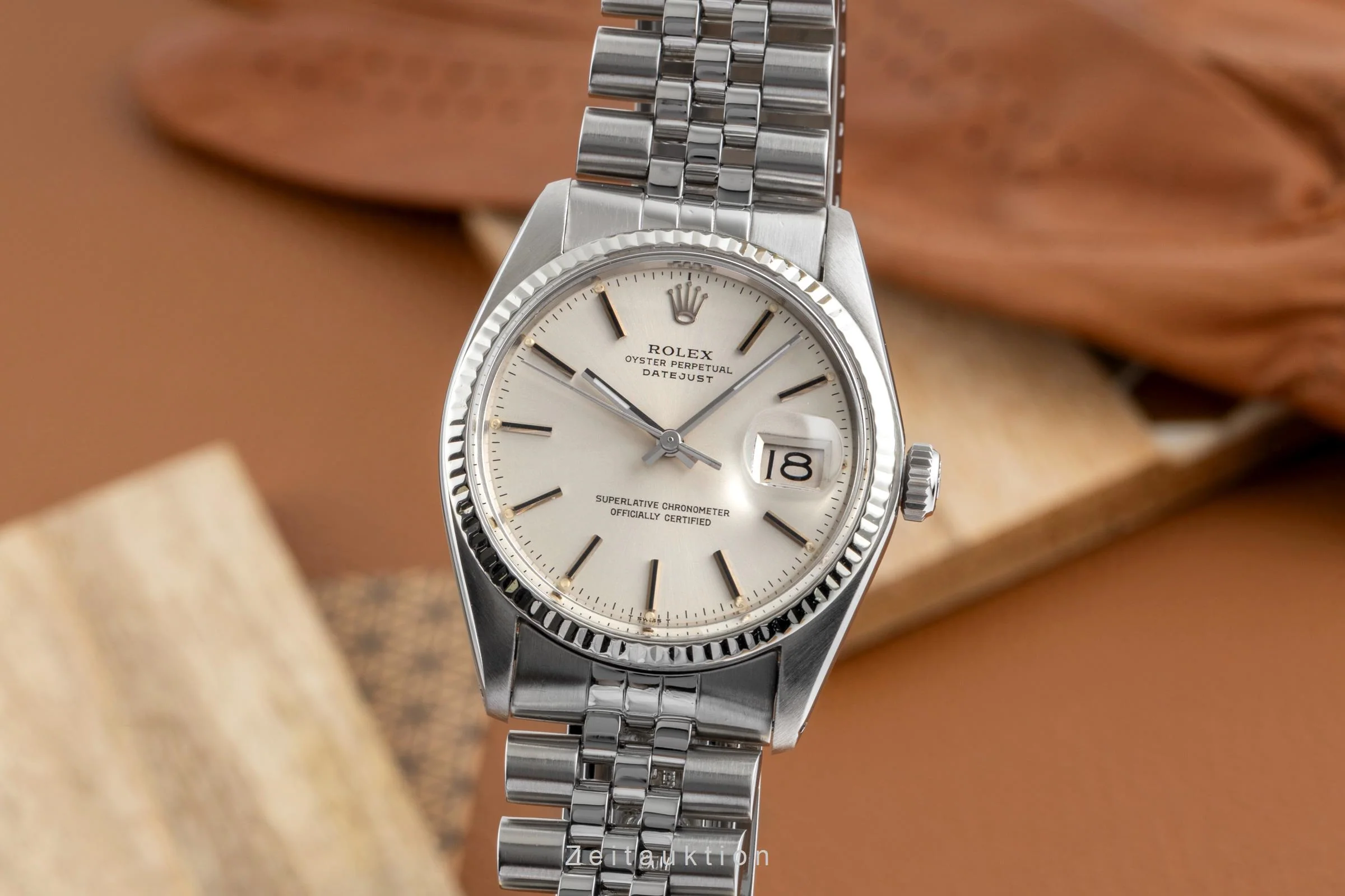 Rolex Datejust steel / white gold automatic men's watch 16014  [2502642] - Image 2