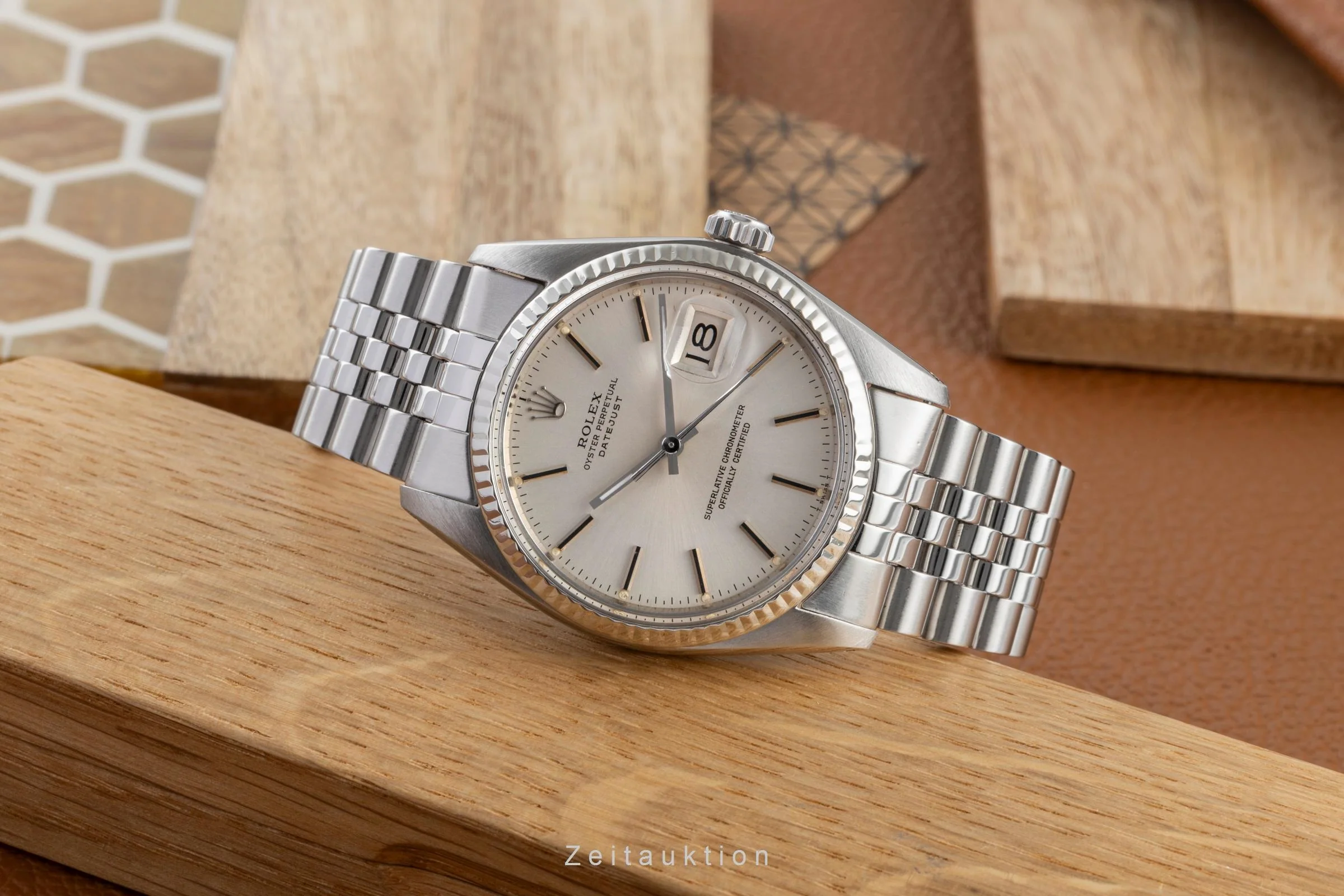 Rolex Datejust steel / white gold automatic men's watch 16014  [2502642] - Image 3