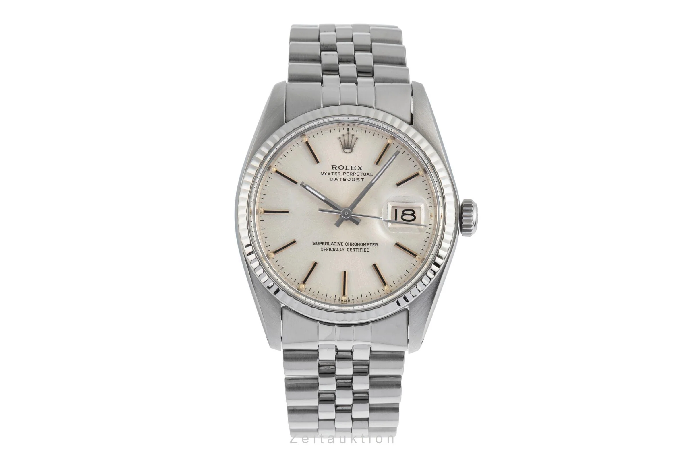 Rolex Datejust steel / white gold automatic men's watch 16014  [2502642] - Image 5