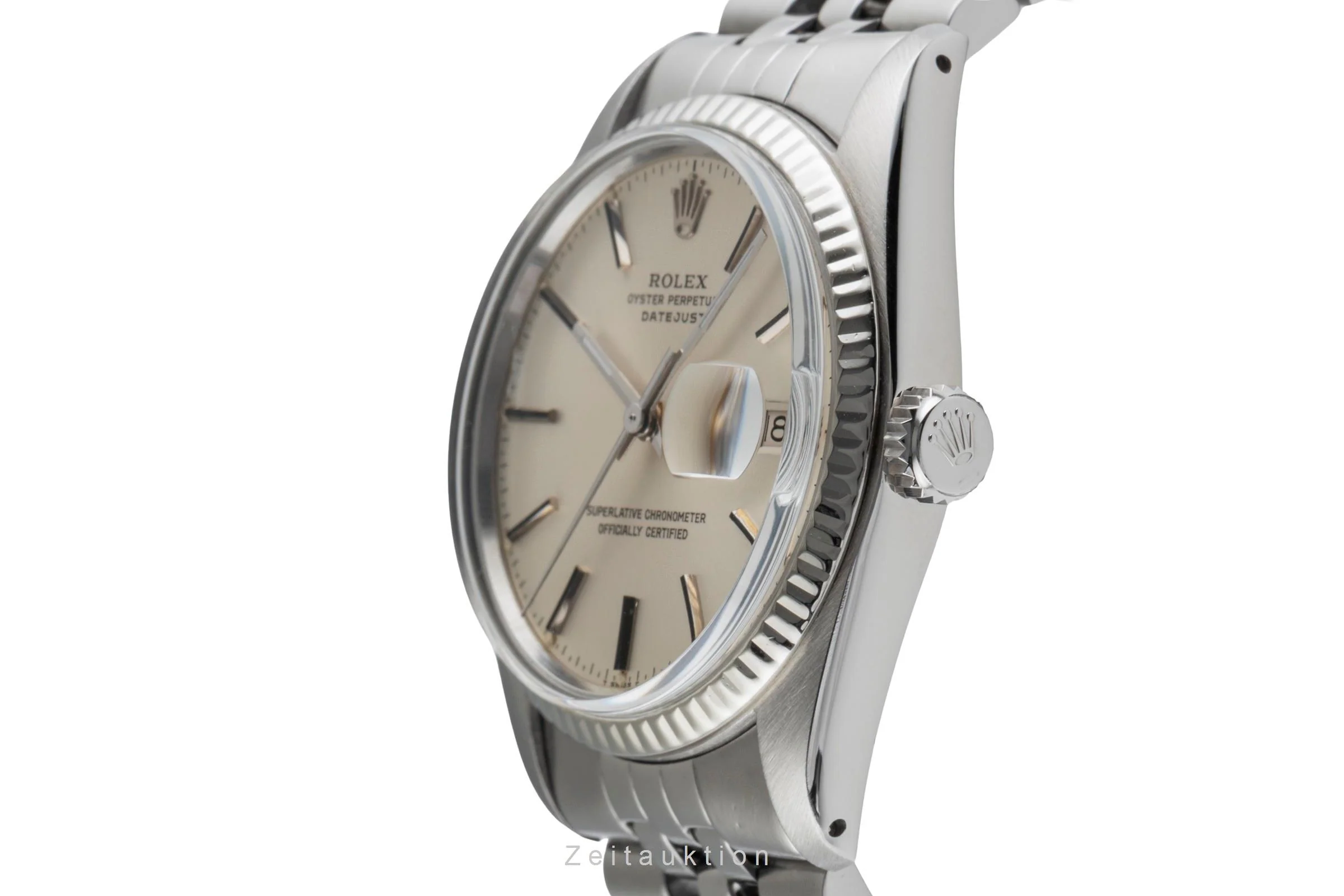 Rolex Datejust steel / white gold automatic men's watch 16014  [2502642] - Image 7