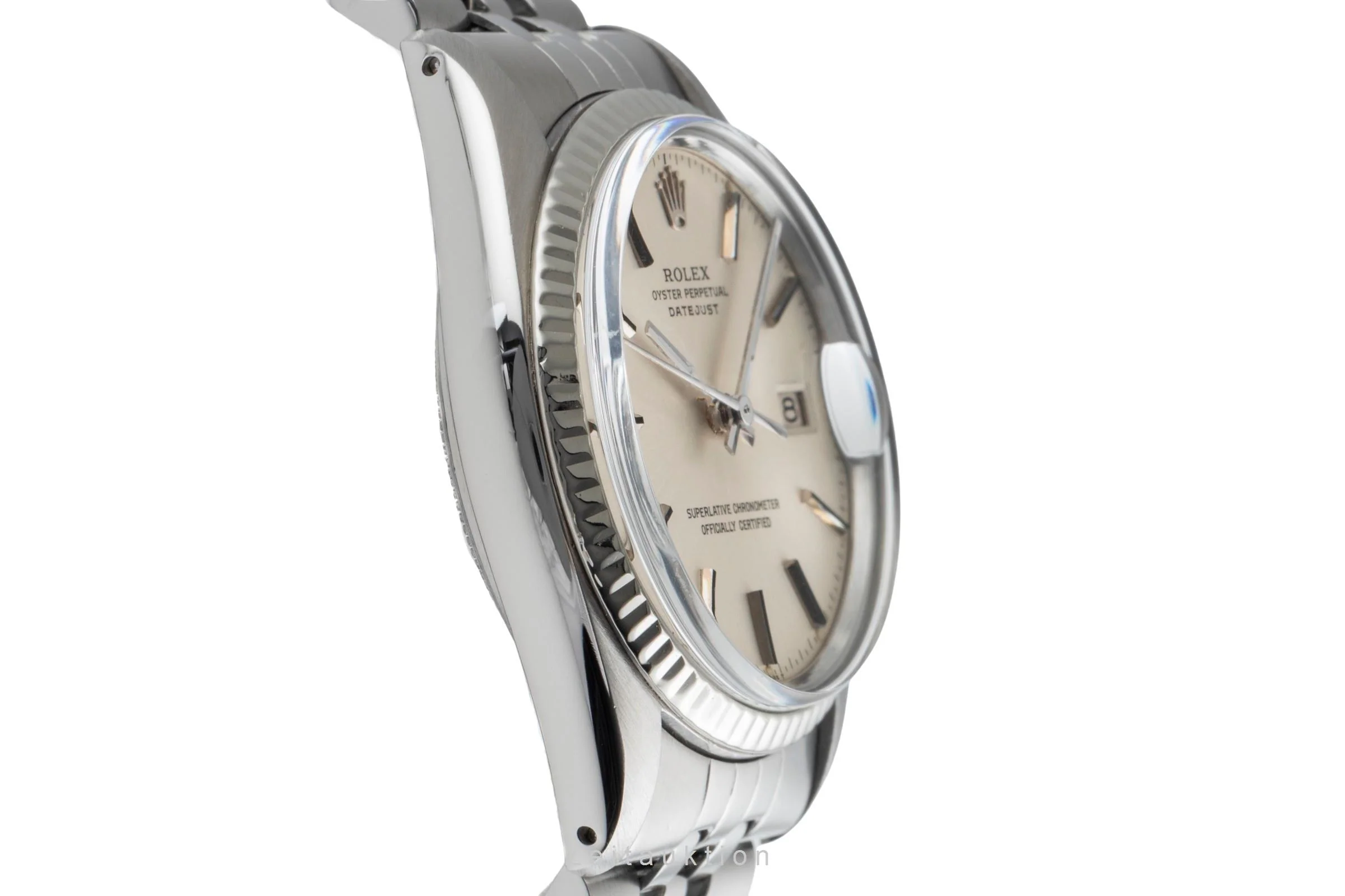 Rolex Datejust steel / white gold automatic men's watch 16014  [2502642] - Image 8