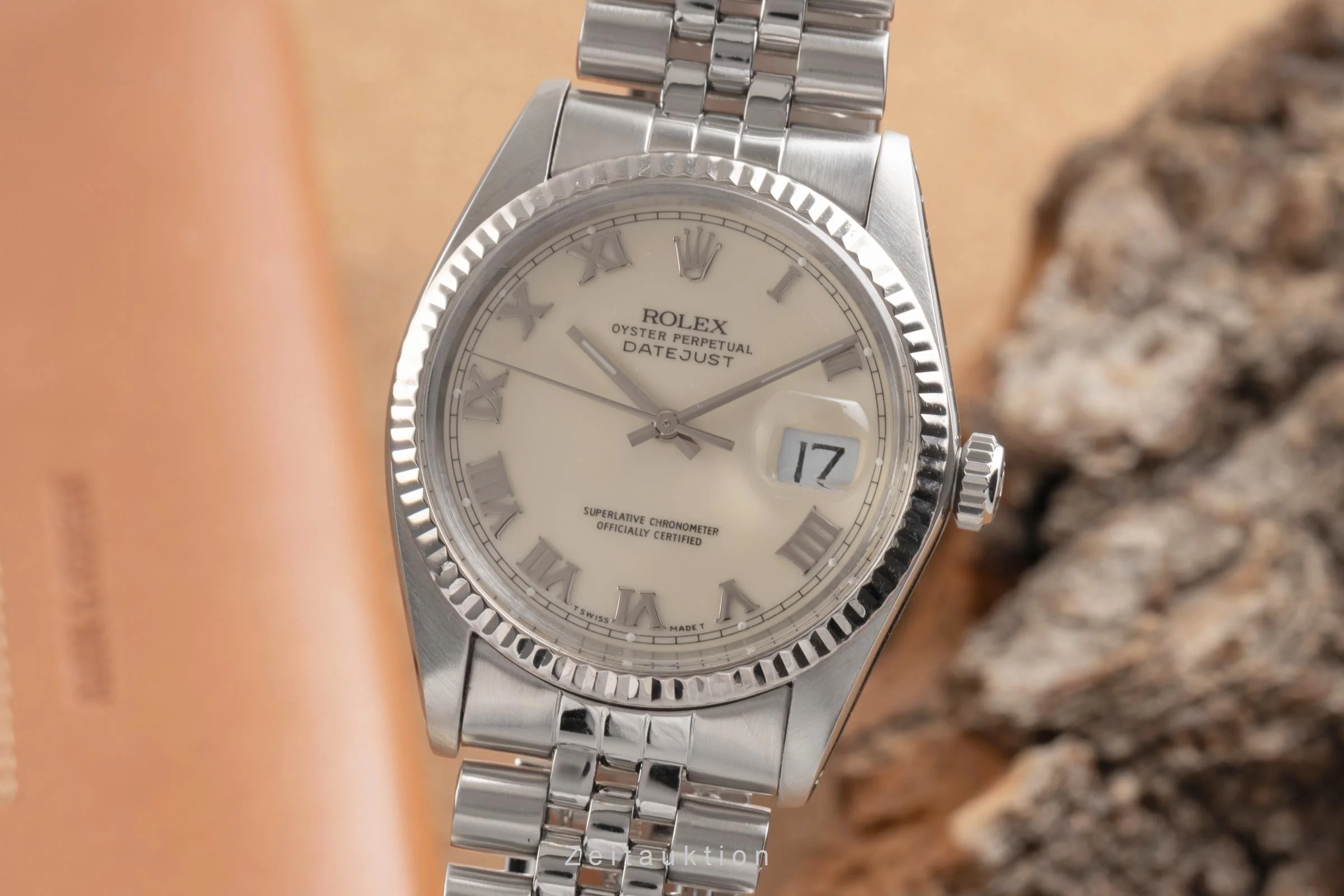 Rolex Datejust steel / white gold automatic men's watch 16014  [2504454] - Image 2