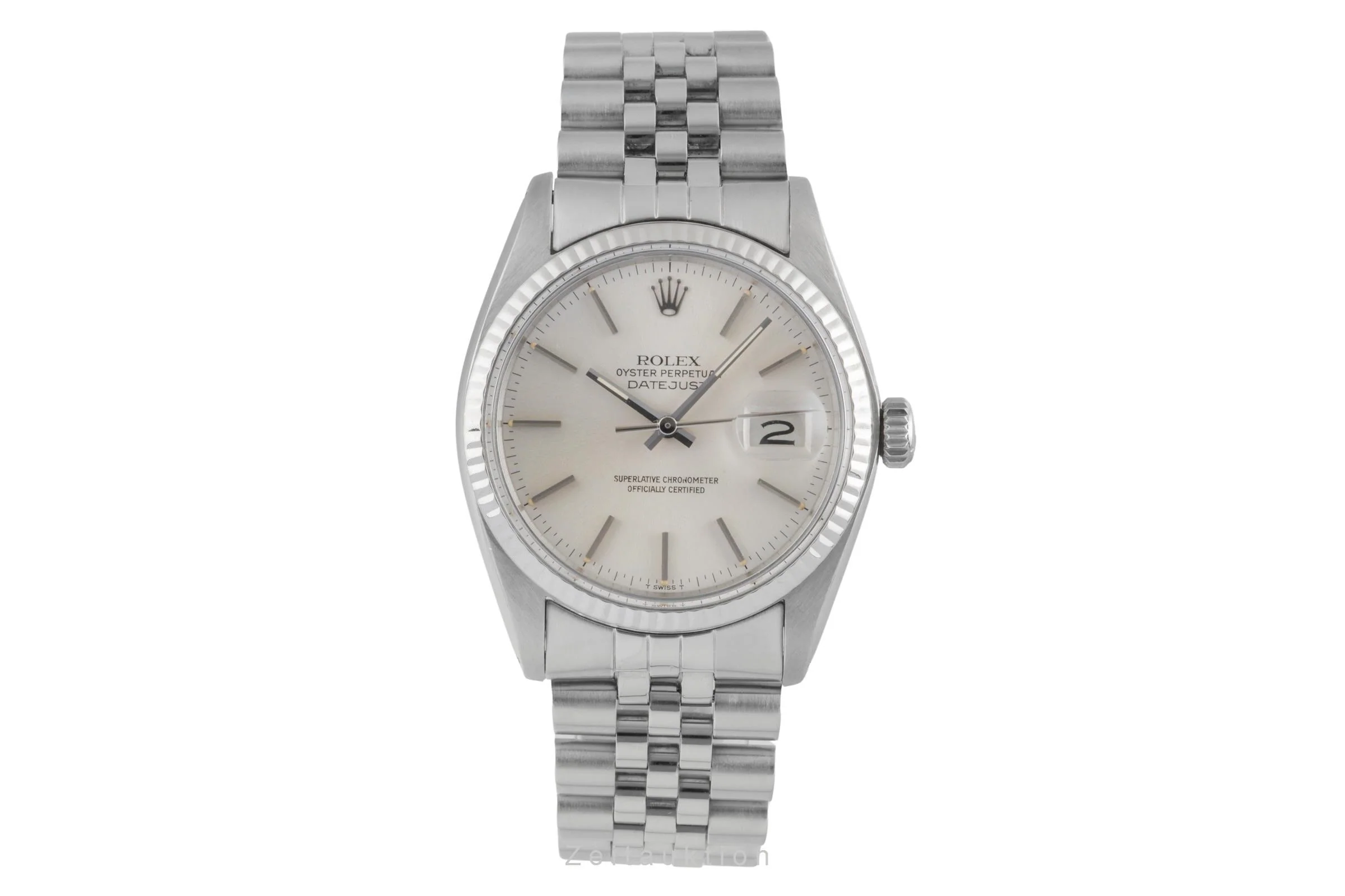 Rolex Datejust steel / white gold automatic men's watch 16014  [2504900] - Image 5