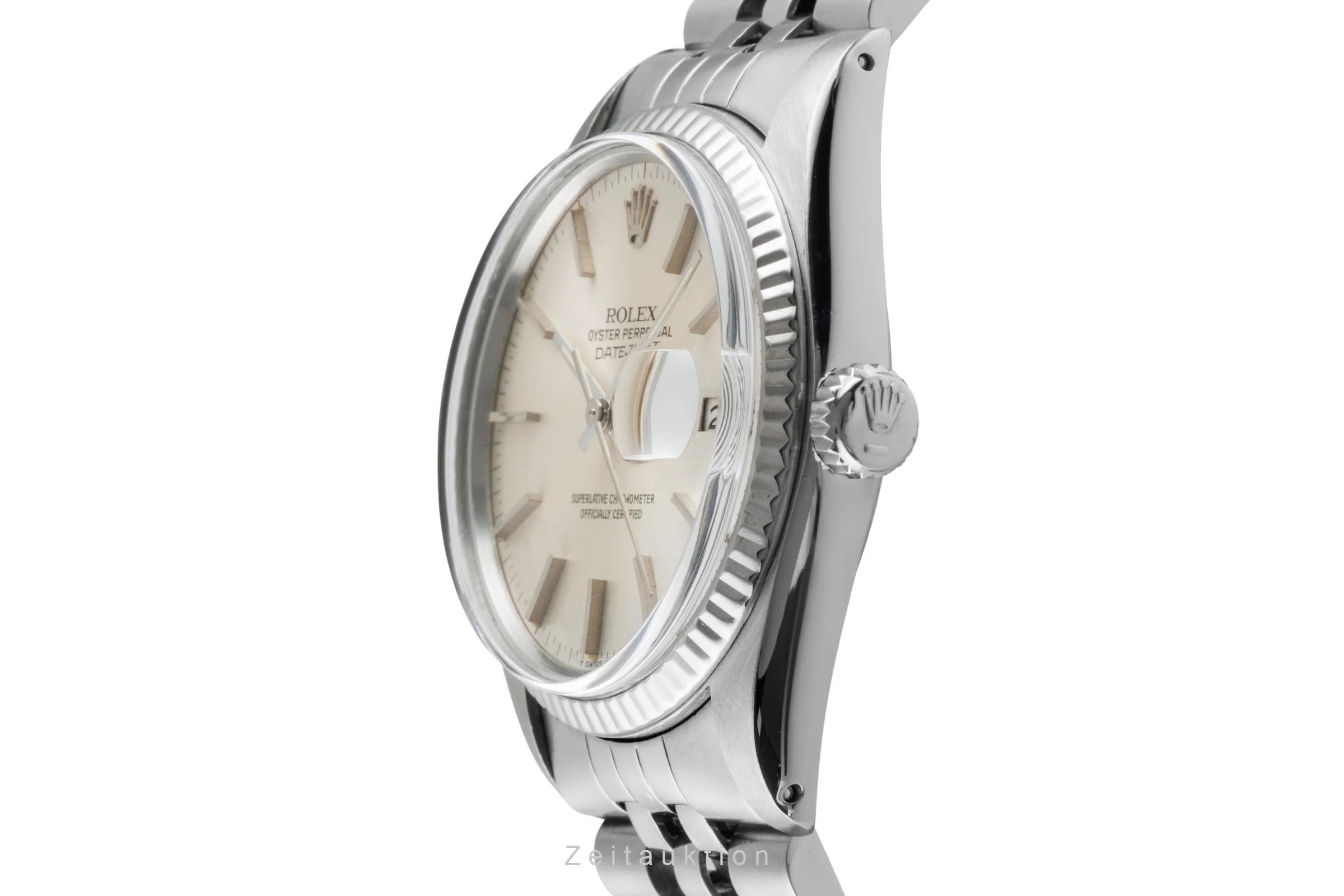 Rolex Datejust steel / white gold automatic men's watch 16014  [2504900] - Image 7