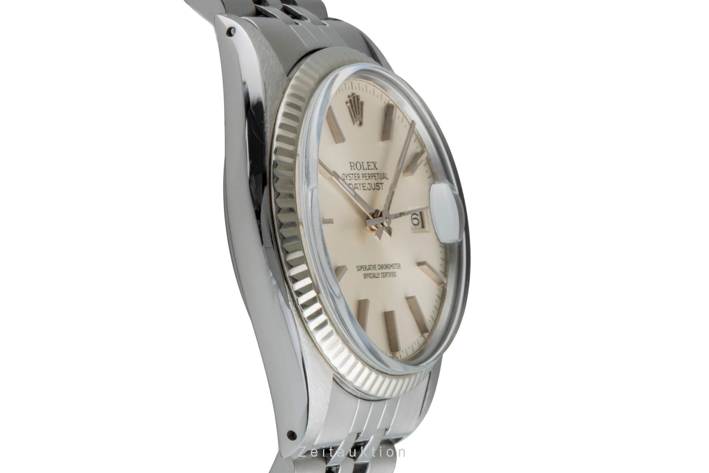 Rolex Datejust steel / white gold automatic men's watch 16014  [2507100] - Image 8