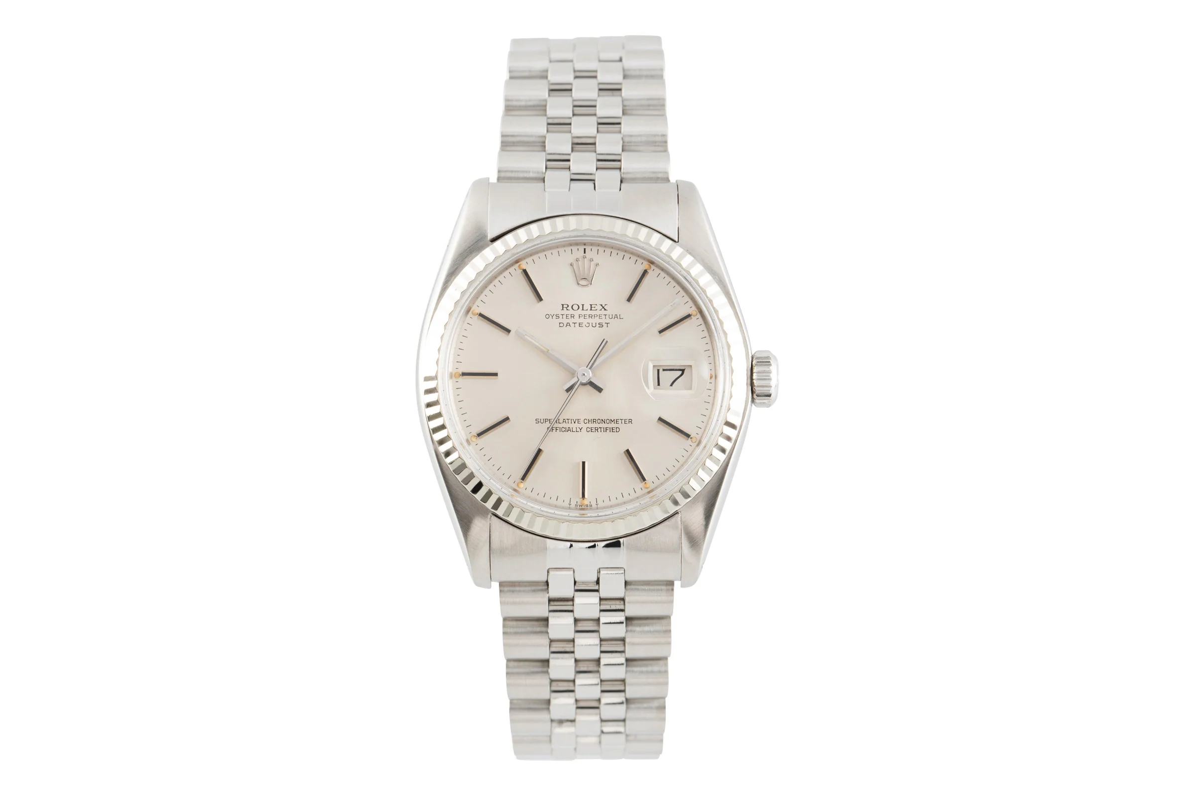Rolex Datejust steel / white gold automatic men's watch 16014 Vintage  [2104591] - Image 4