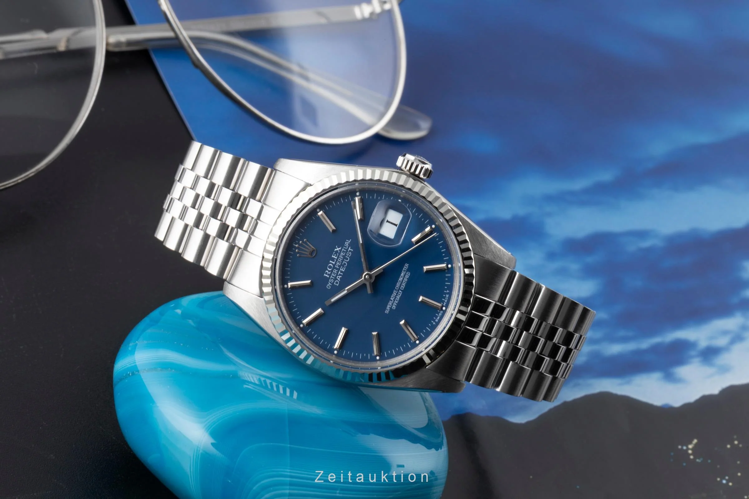 Rolex Datejust steel / white gold automatic men's watch 16014 Vintage  [2501593] - Image 3
