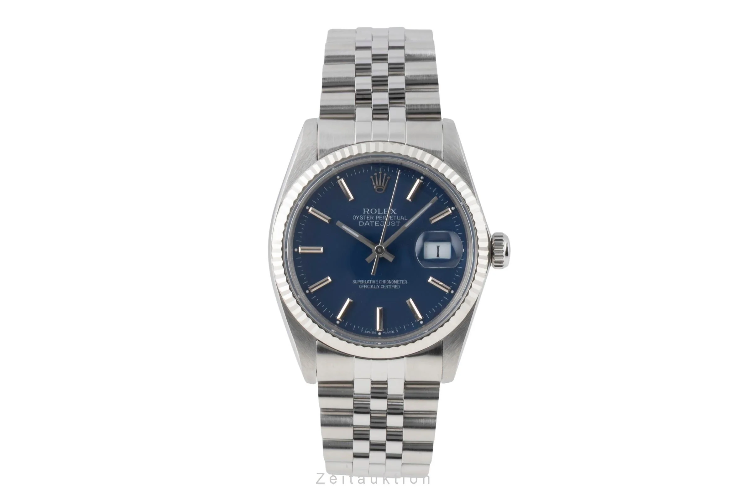 Rolex Datejust steel / white gold automatic men's watch 16014 Vintage  [2501593] - Image 5