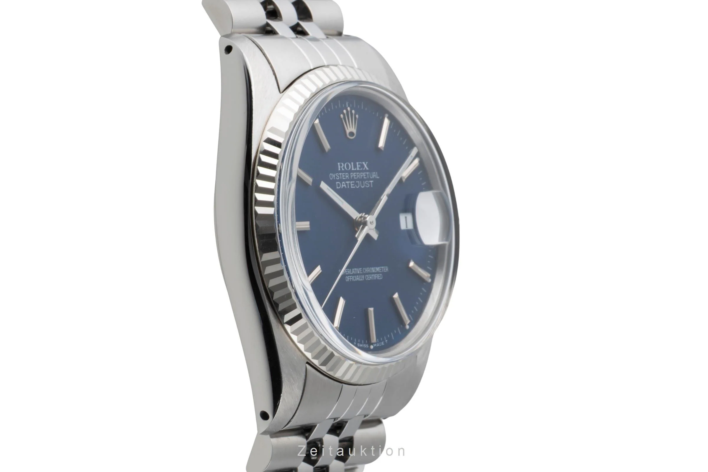 Rolex Datejust steel / white gold automatic men's watch 16014 Vintage  [2501593] - Image 8