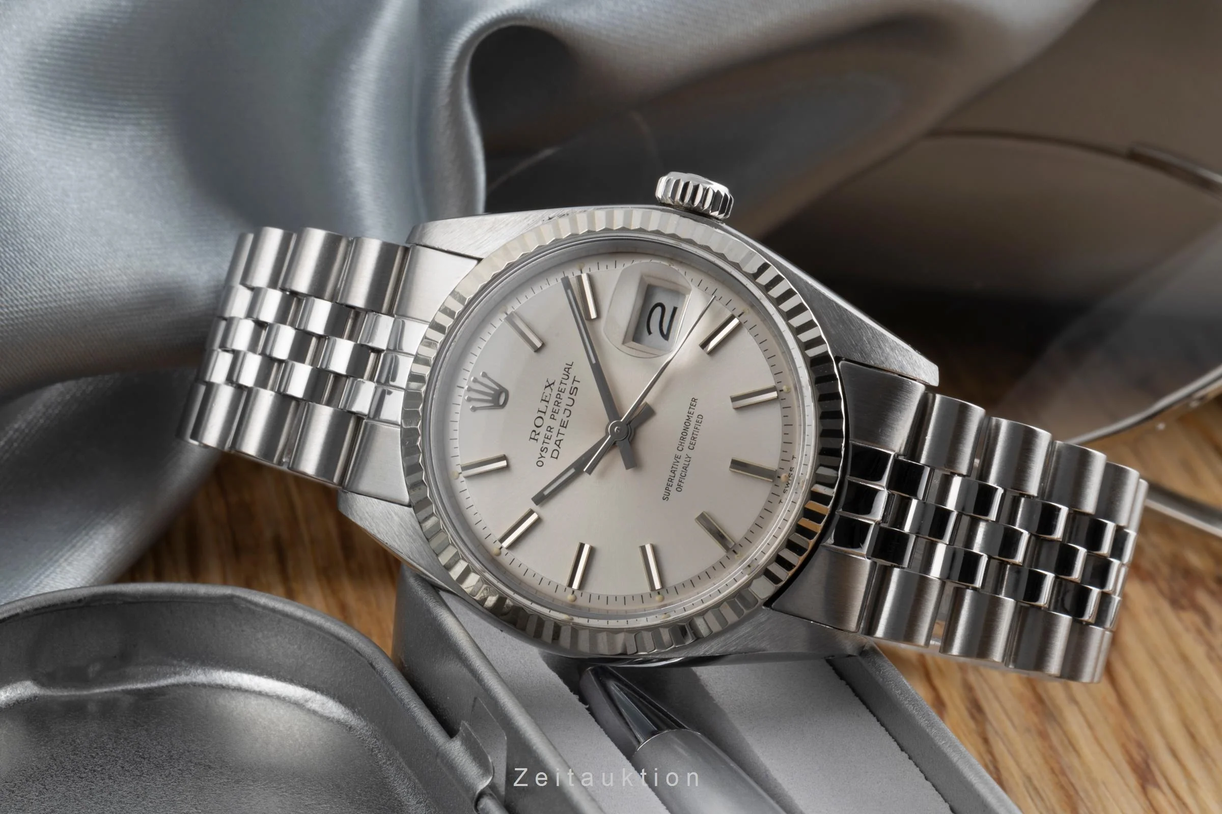 Rolex Datejust steel / white gold automatic men's watch 16014 Vintage  [2502552] - Image 3