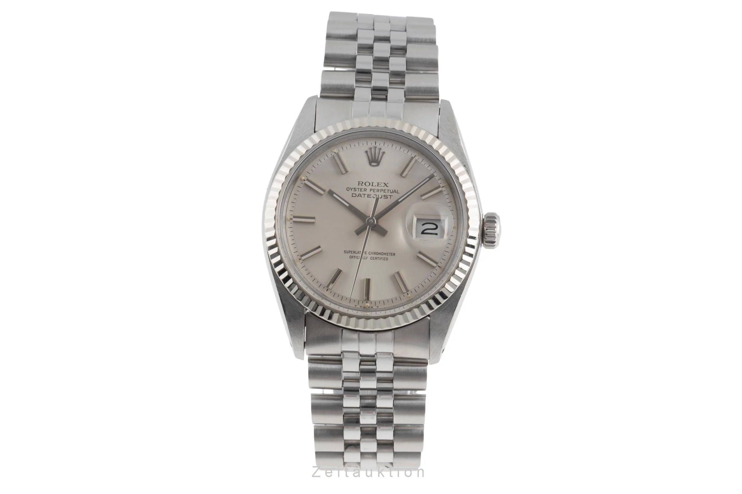 Rolex Datejust steel / white gold automatic men's watch 16014 Vintage  [2502552] - Image 5