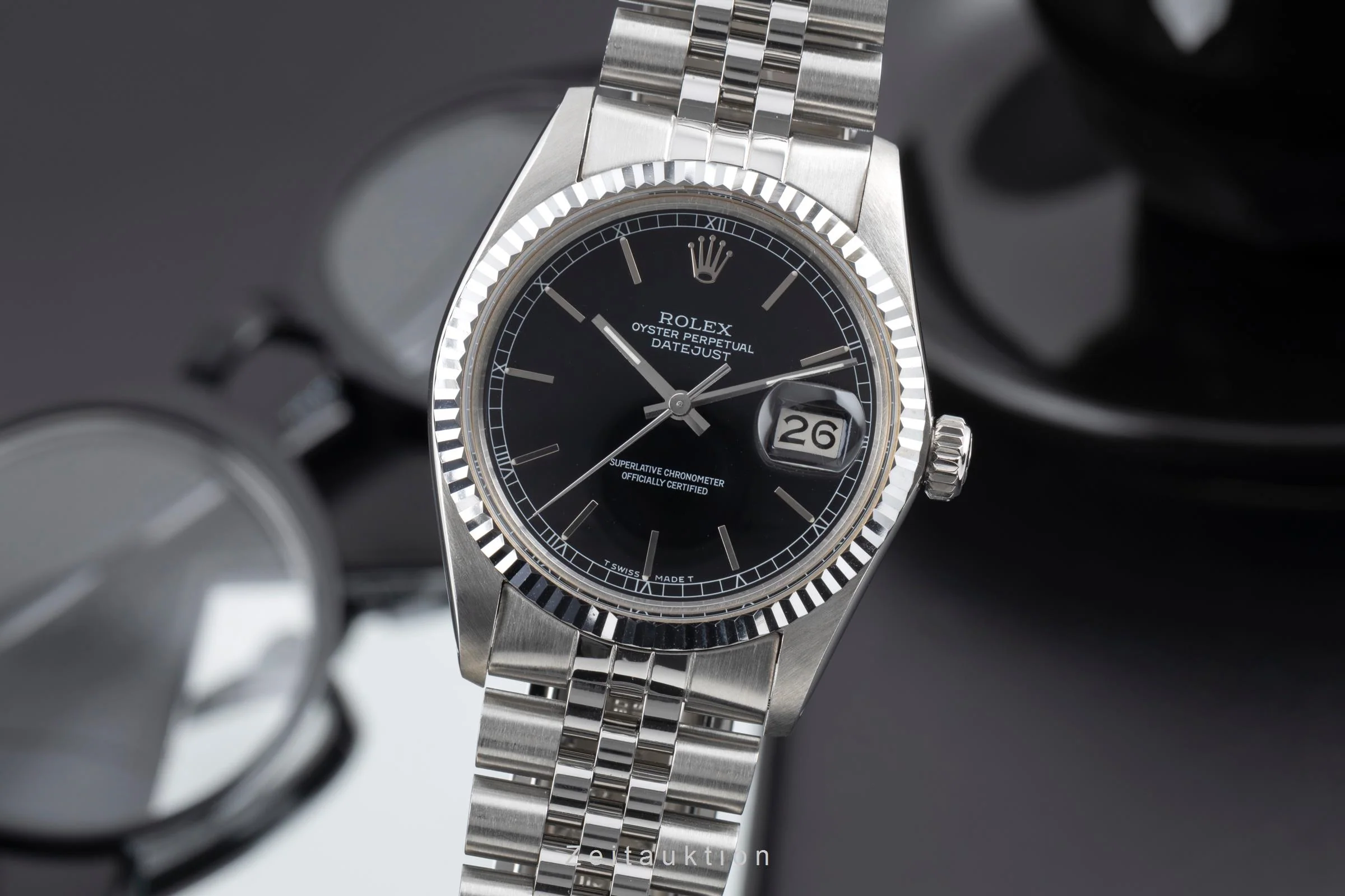 Rolex Datejust steel / white gold automatic men's watch 16014 Vintage  [2506214] - Image 2