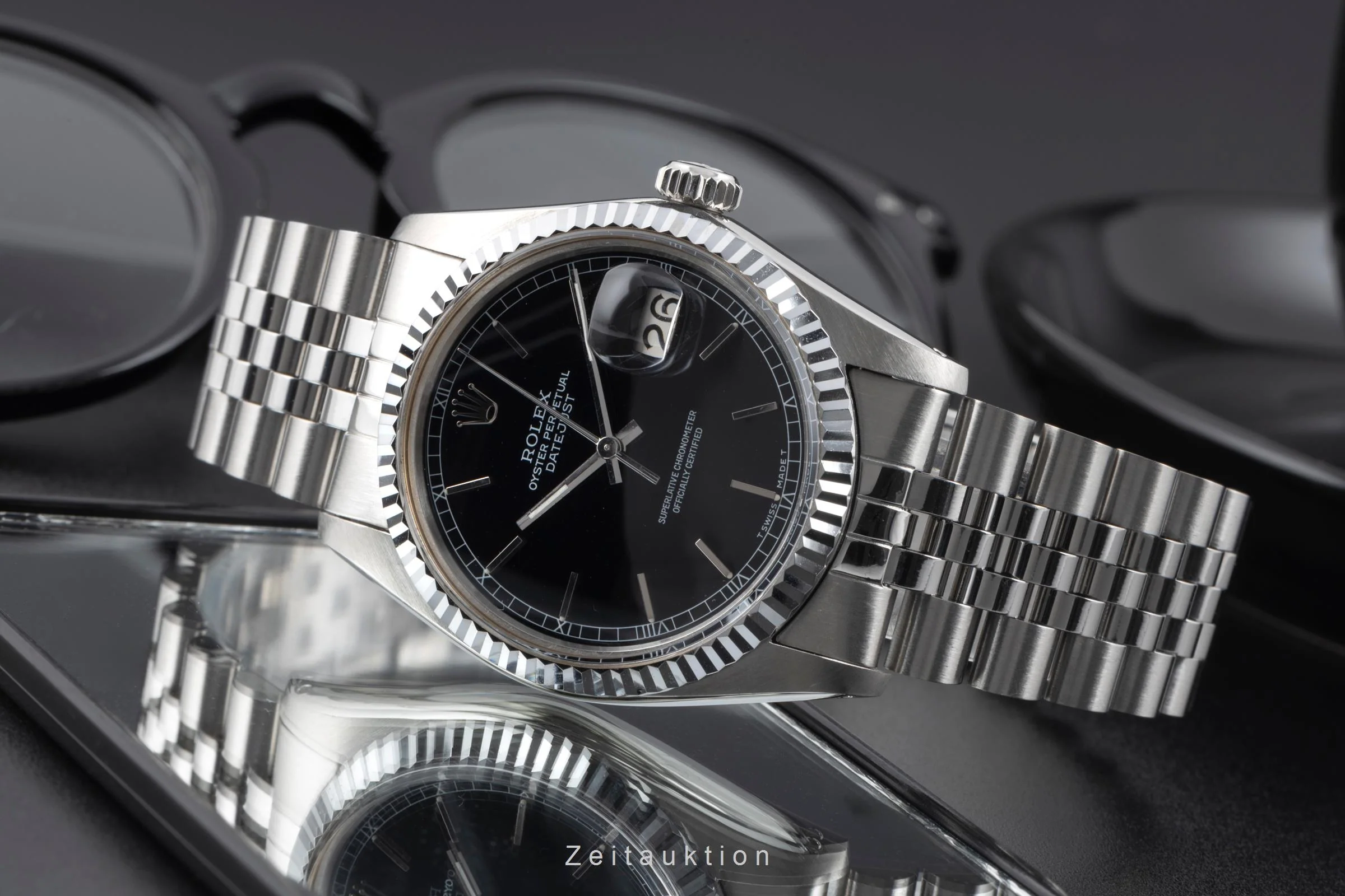 Rolex Datejust steel / white gold automatic men's watch 16014 Vintage  [2506214] - Image 3