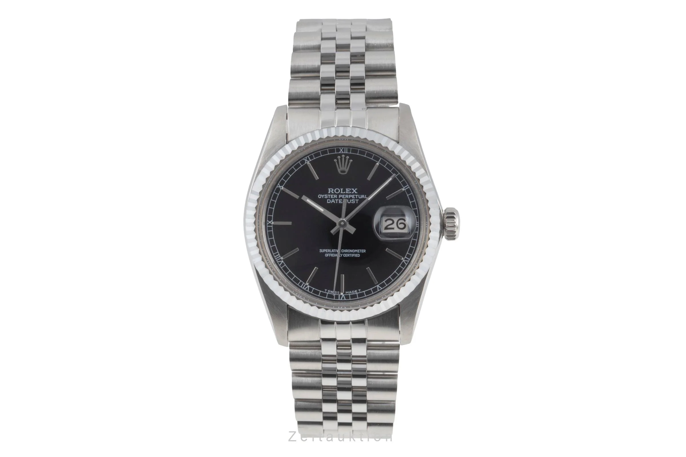 Rolex Datejust steel / white gold automatic men's watch 16014 Vintage  [2506214] - Image 5