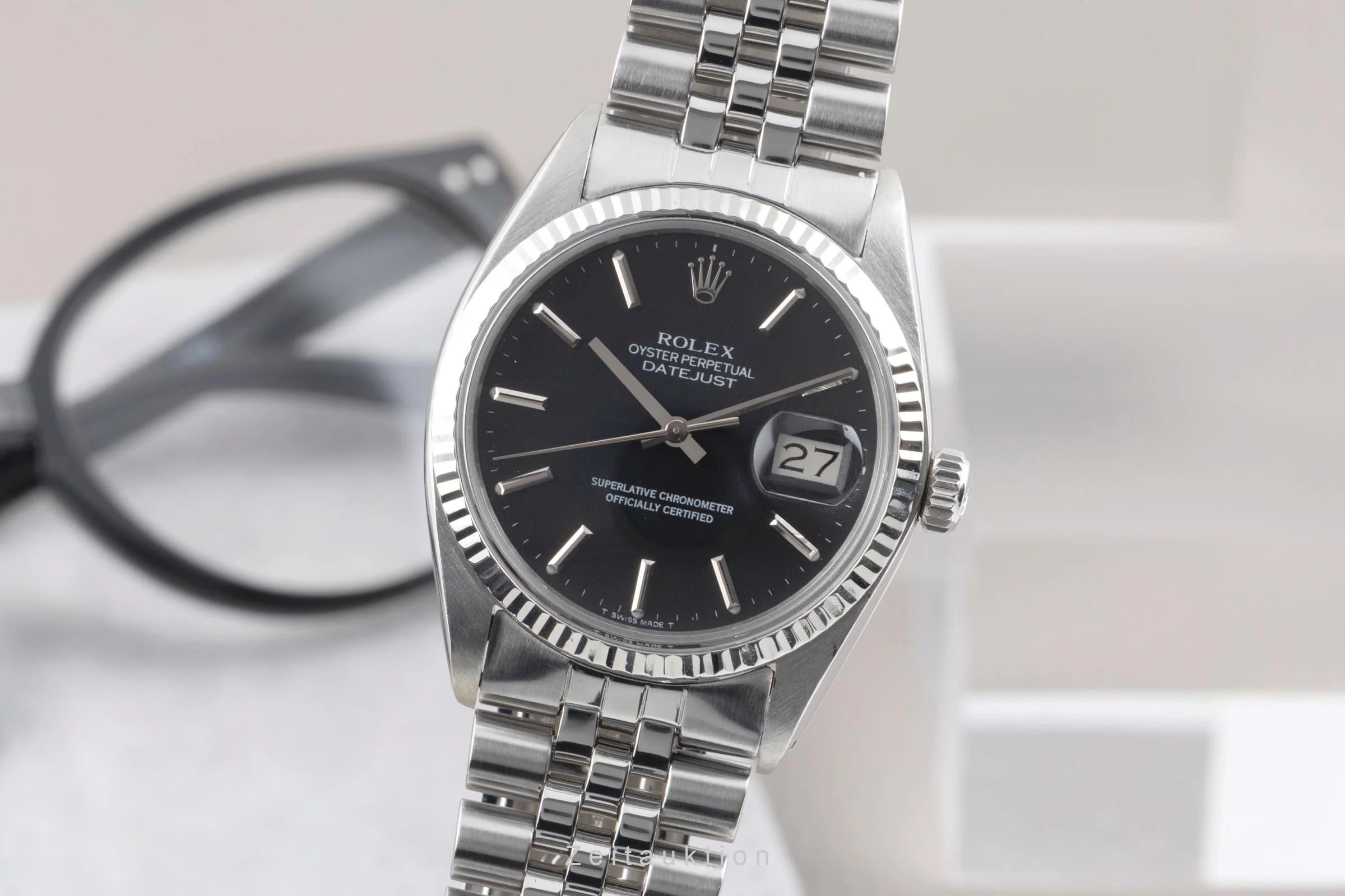 Rolex Datejust steel / white gold automatic men's watch 16014 Vintage  [2506949] - Image 2