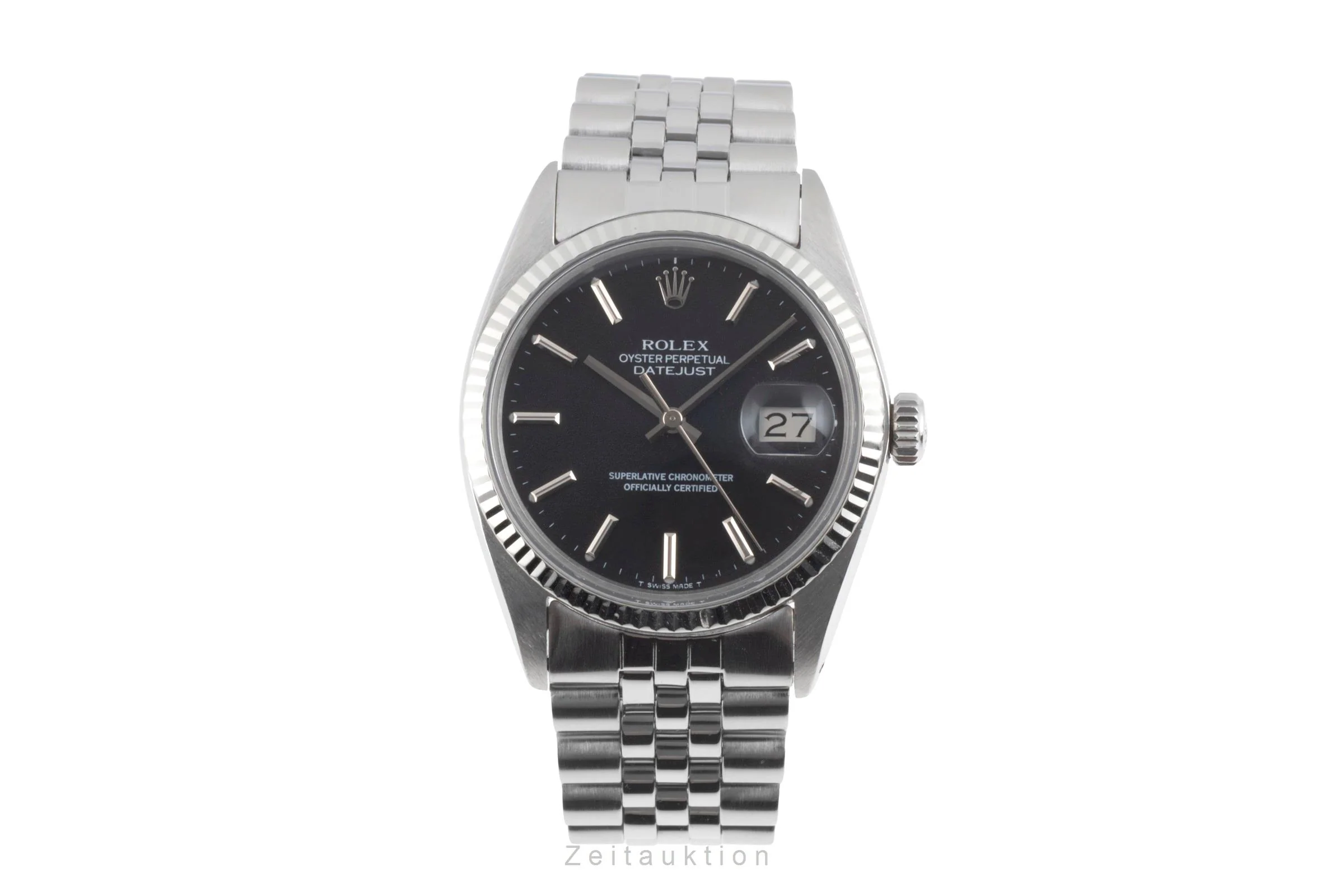 Rolex Datejust steel / white gold automatic men's watch 16014 Vintage  [2506949] - Image 5