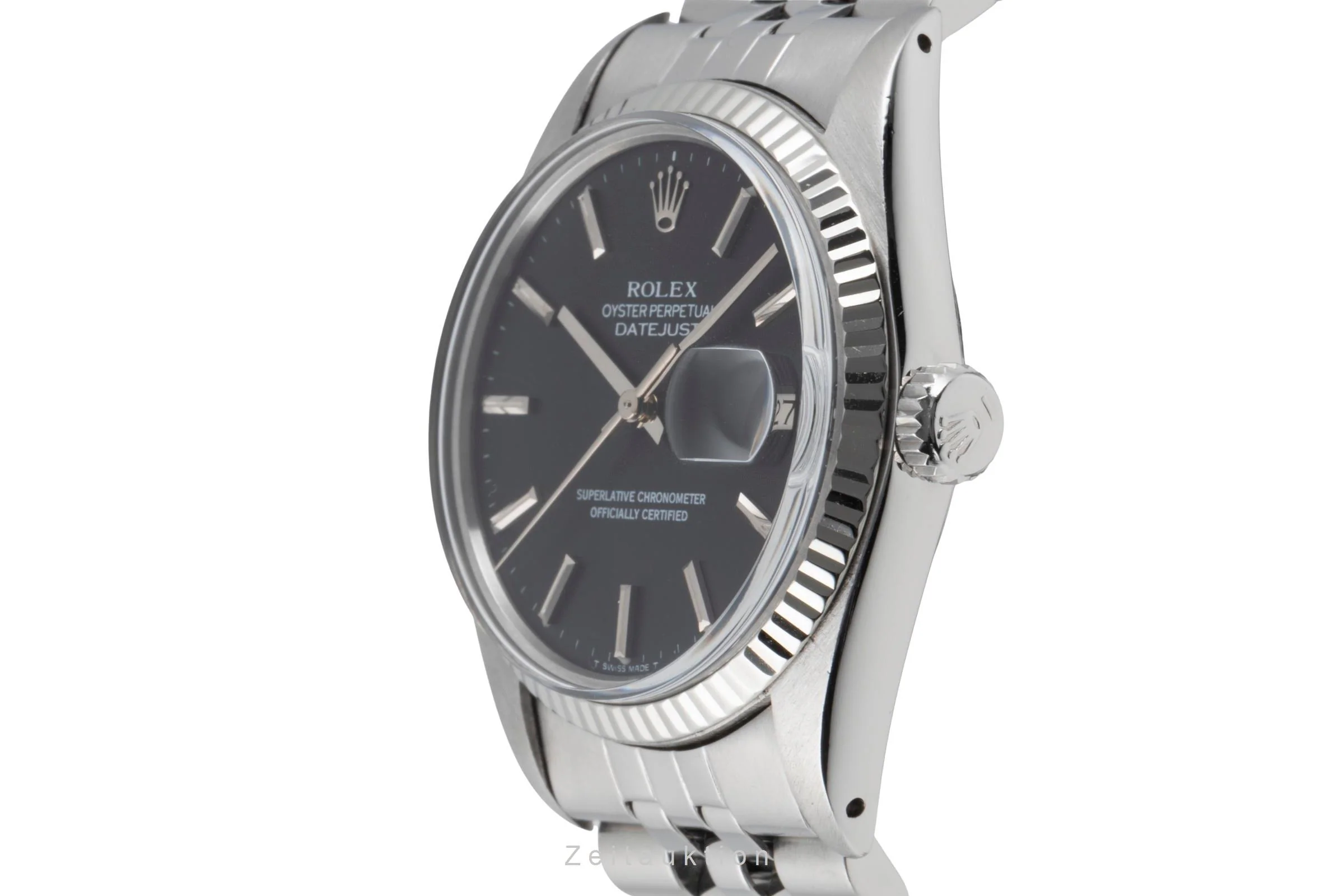 Rolex Datejust steel / white gold automatic men's watch 16014 Vintage  [2506949] - Image 7