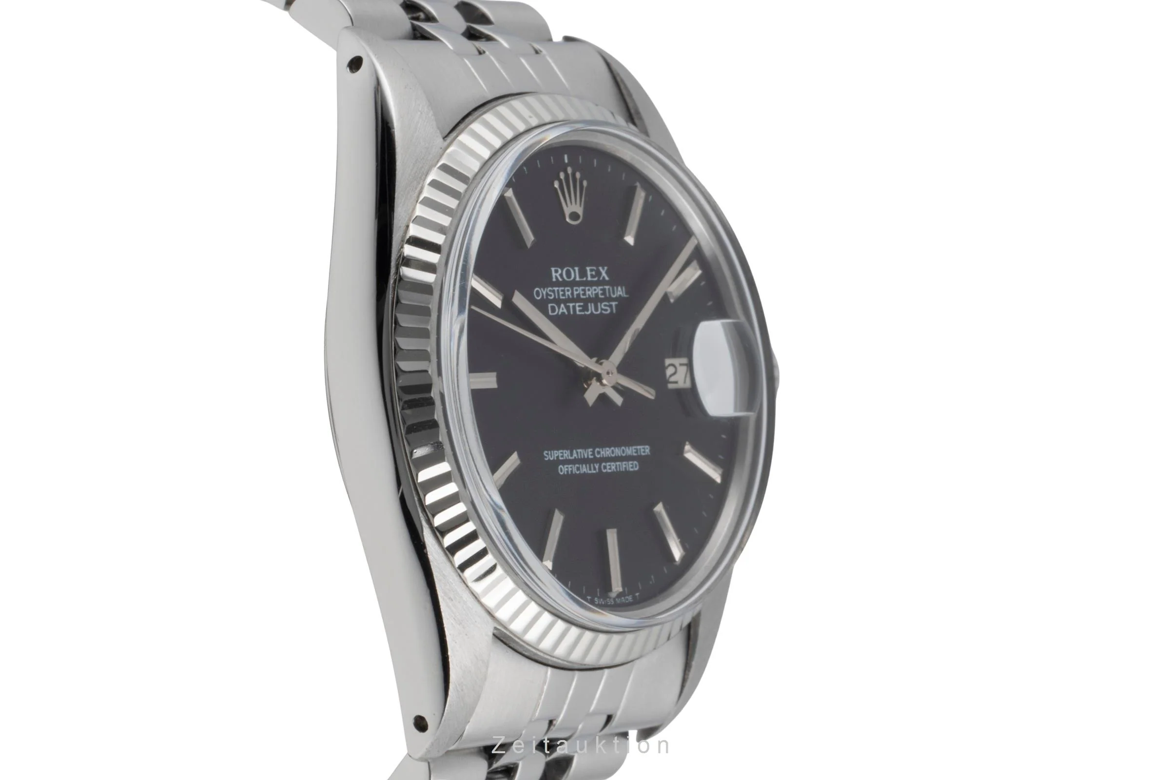 Rolex Datejust steel / white gold automatic men's watch 16014 Vintage  [2506949] - Image 8