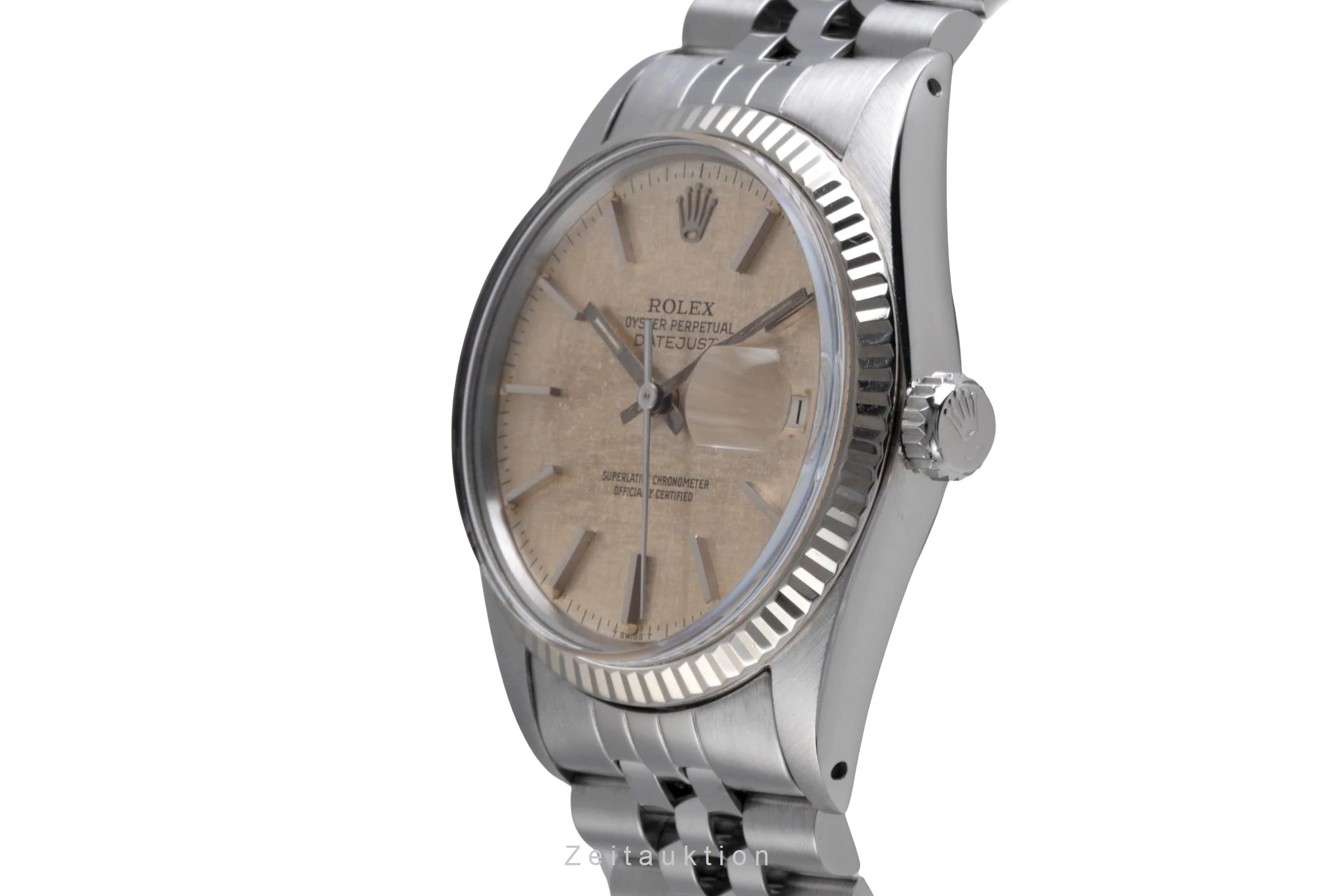 Rolex Datejust steel / white gold automatic men's watch 16014 Vintage  [2600380] - Image 7