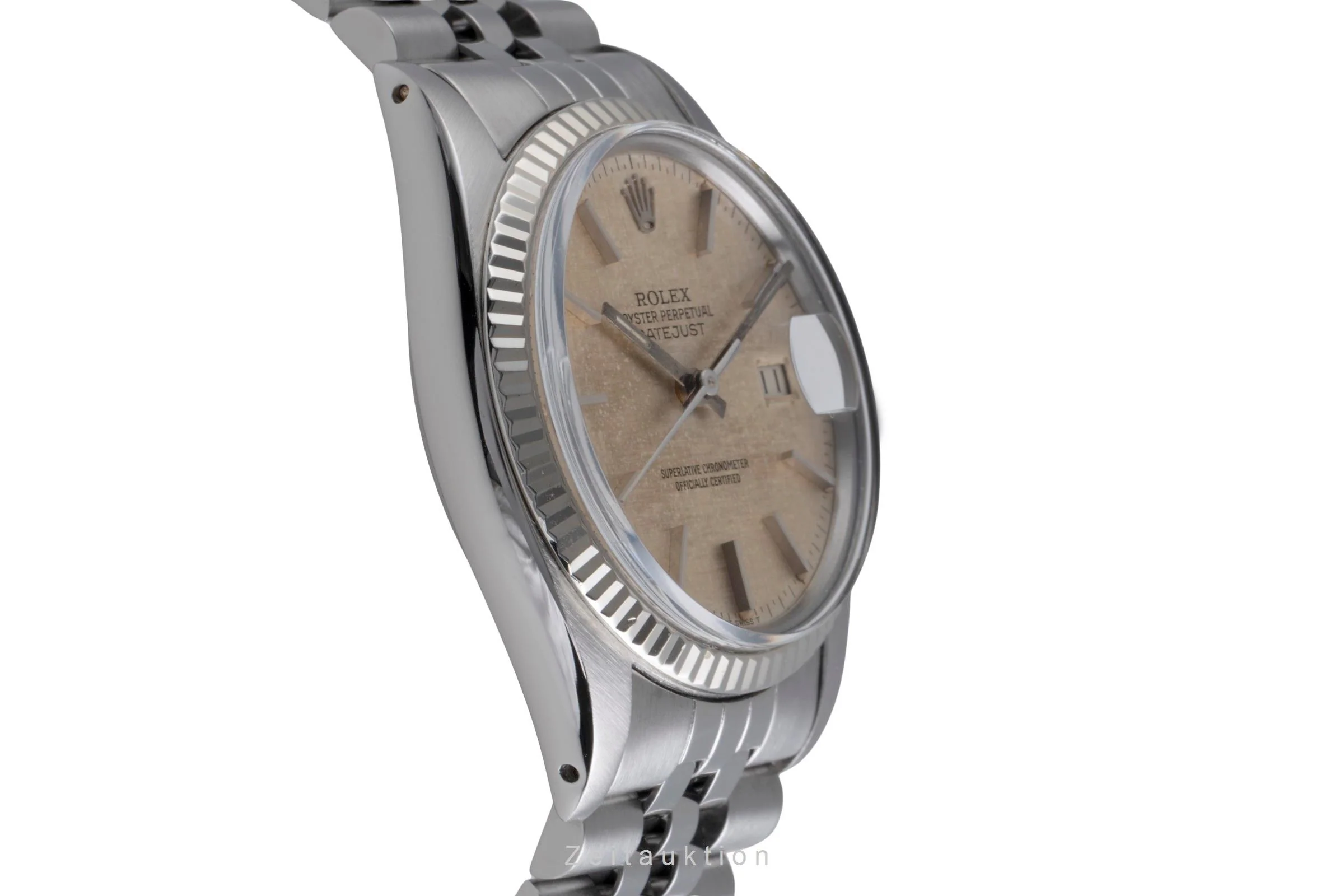 Rolex Datejust steel / white gold automatic men's watch 16014 Vintage  [2600380] - Image 8