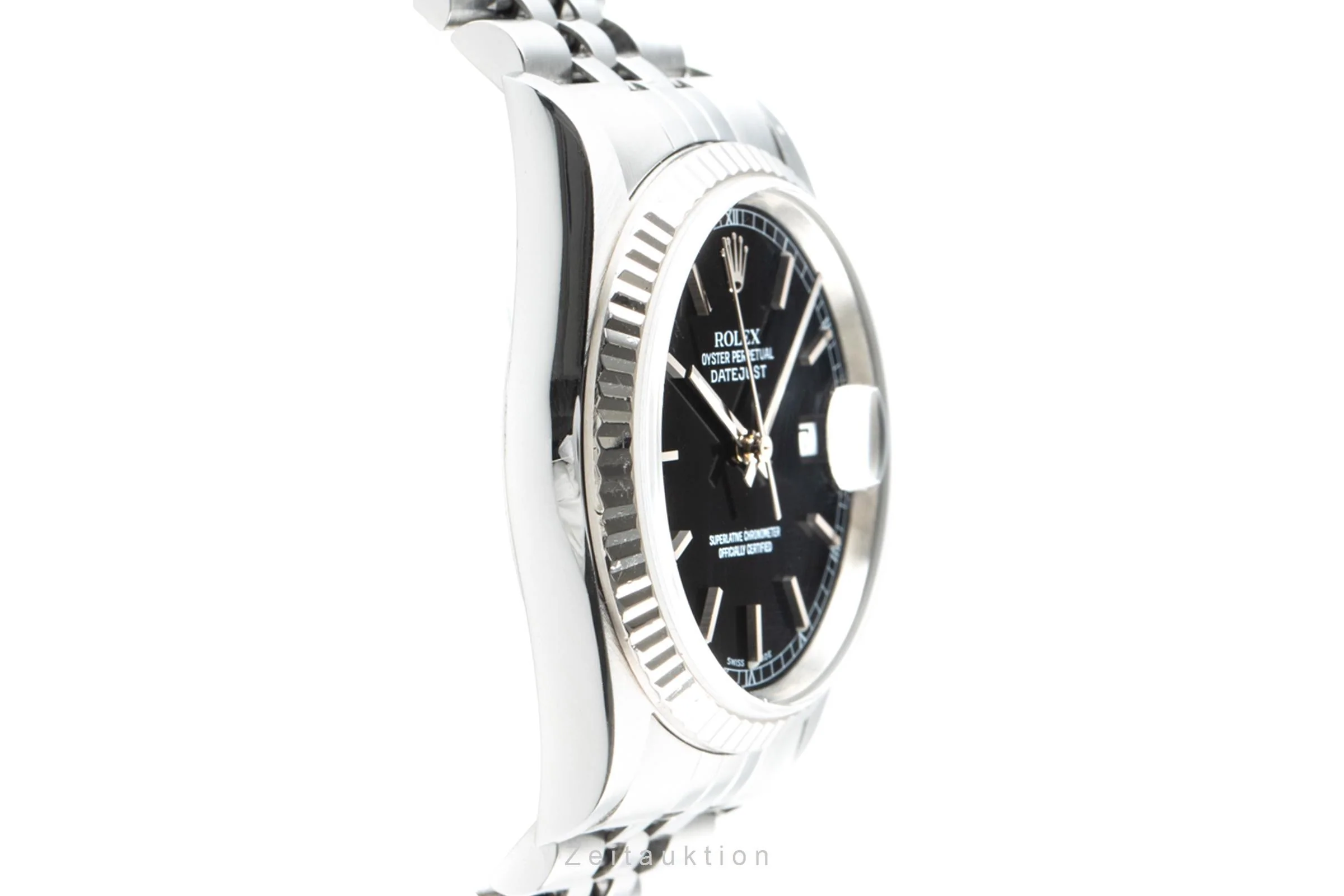 Rolex Datejust steel / white gold automatic men's watch 16234  [2201177] - Image 7