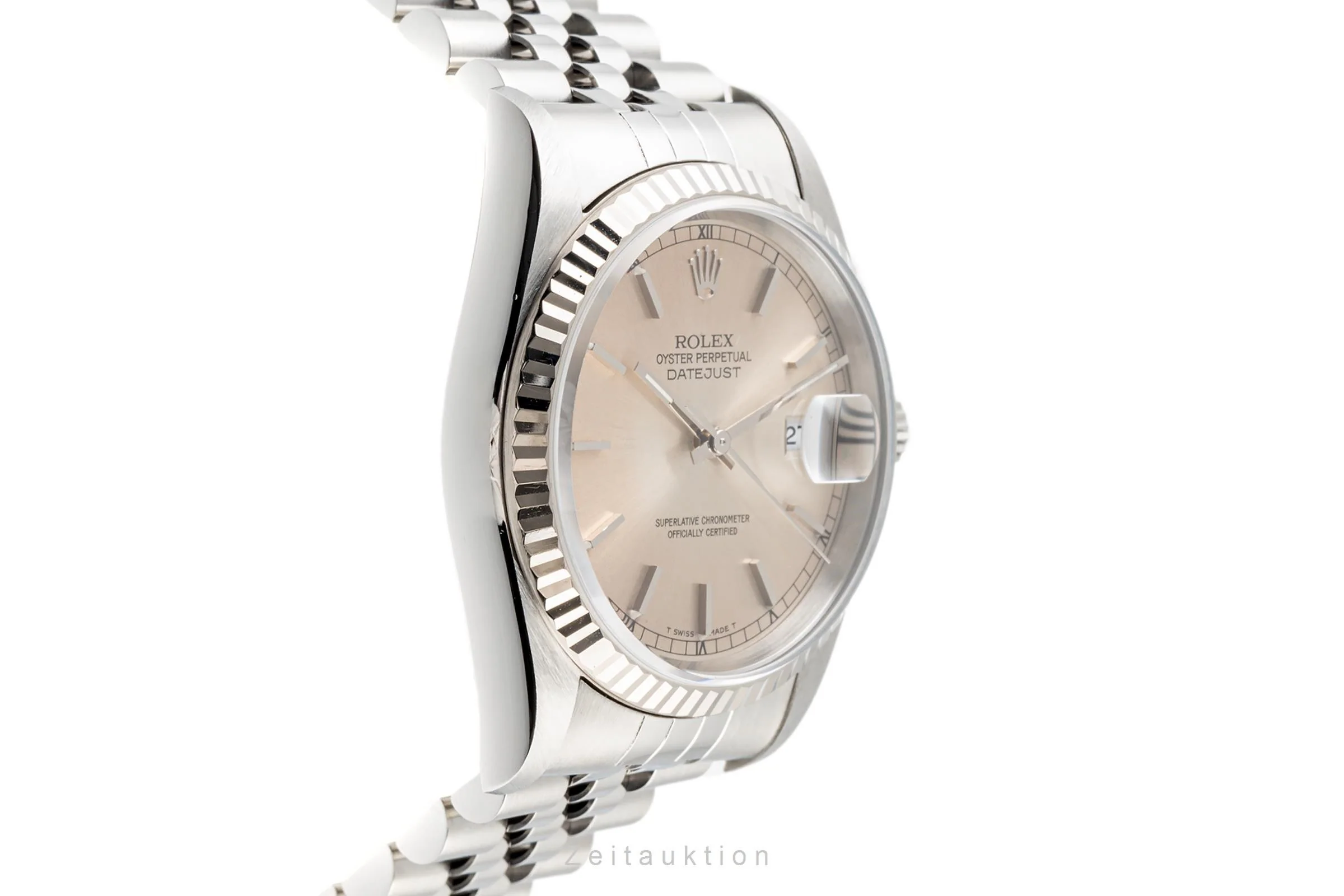 Rolex Datejust steel / white gold automatic men's watch 16234 LP: 8750EUR  [2302099] - Image 6