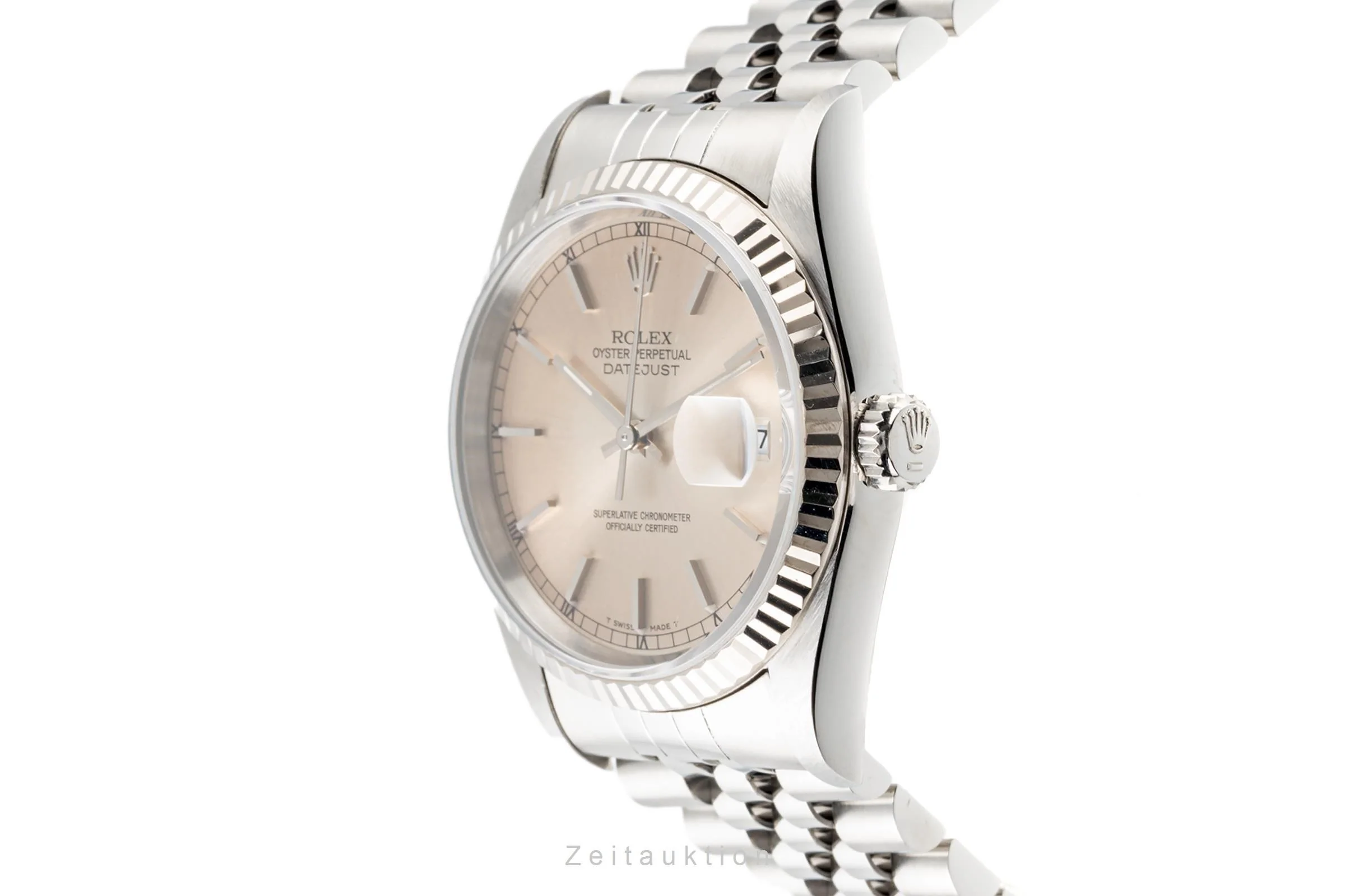 Rolex Datejust steel / white gold automatic men's watch 16234 LP: 8750EUR  [2302099] - Image 7