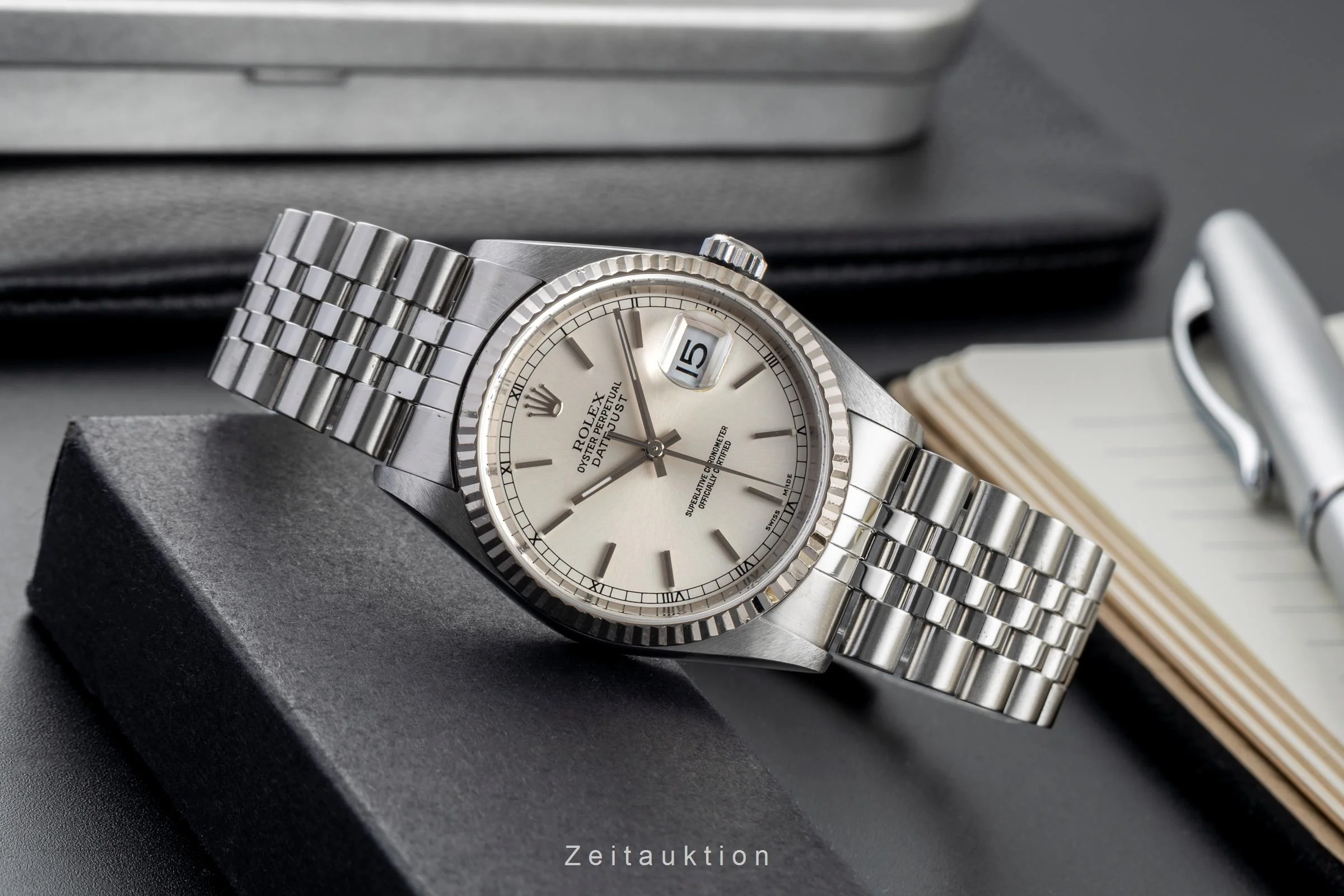 Rolex Datejust steel / white gold automatic men's watch 16234  [2500408] - Image 3