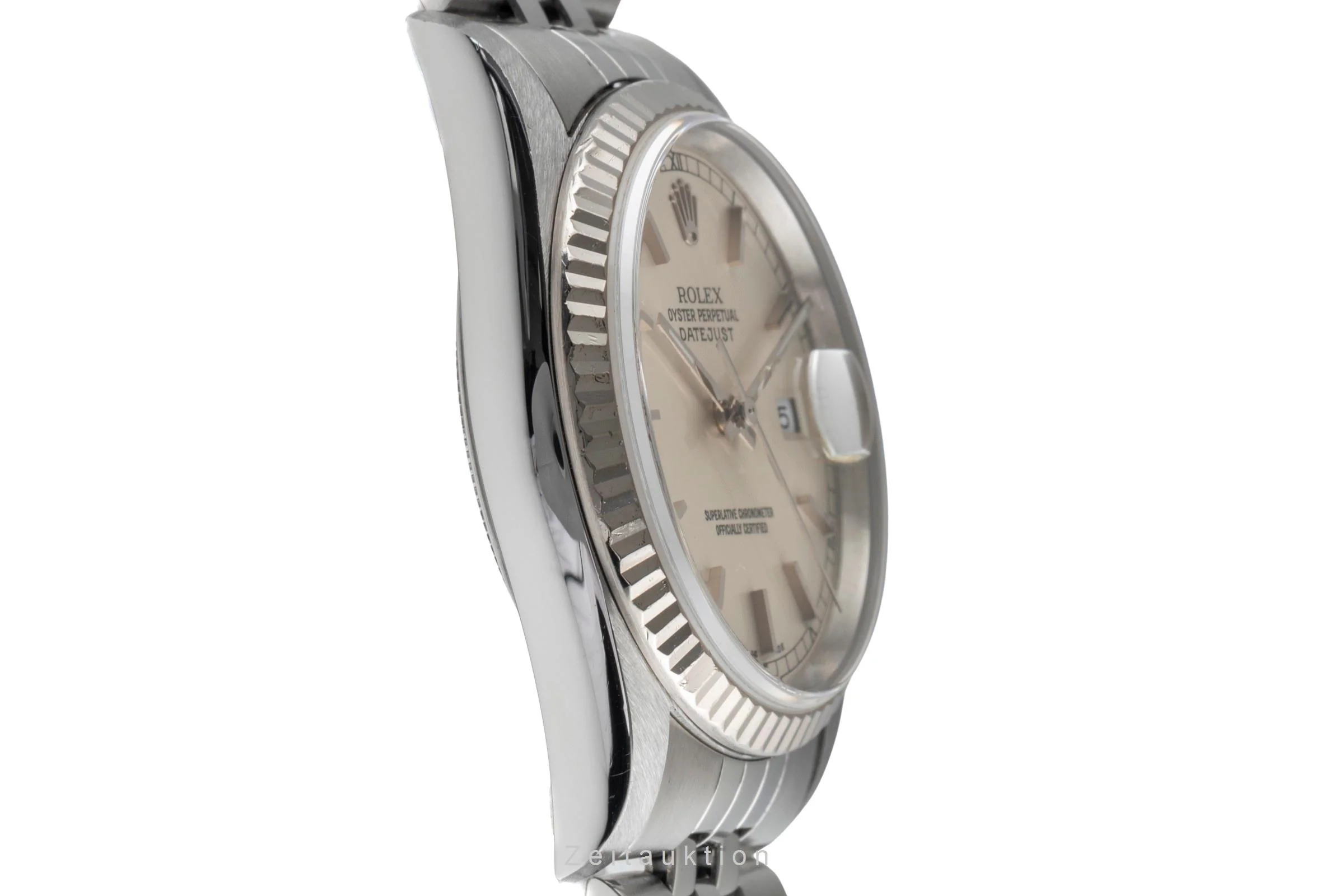 Rolex Datejust steel / white gold automatic men's watch 16234  [2500408] - Image 8