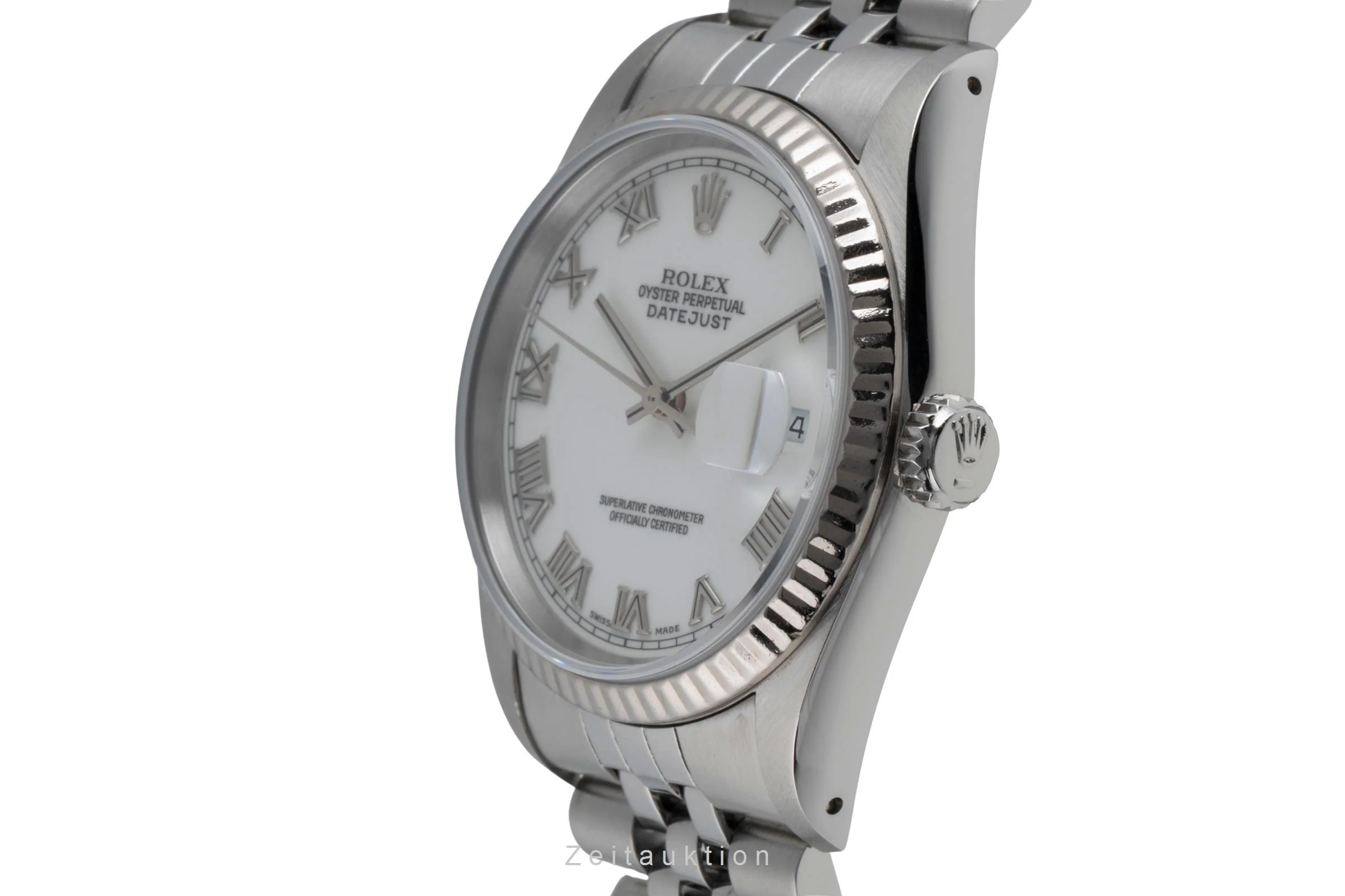 Rolex Datejust steel / white gold automatic men's watch 16234  [2502178] - Image 7
