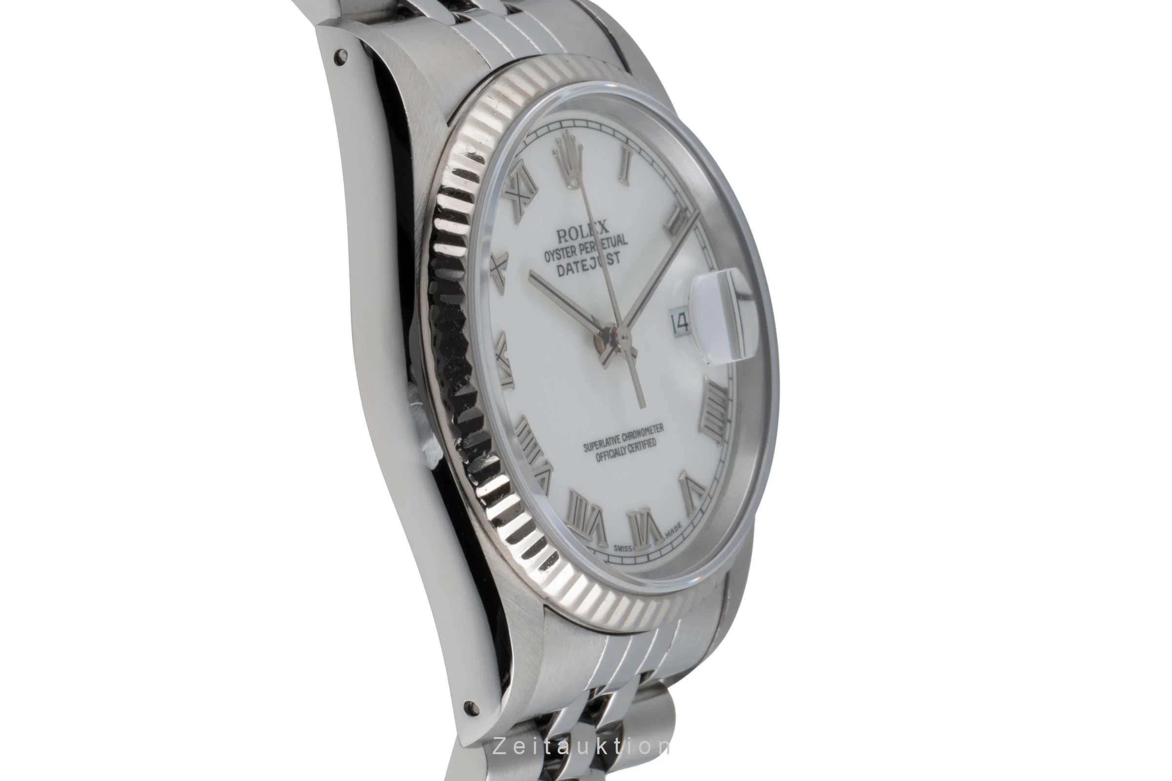 Rolex Datejust steel / white gold automatic men's watch 16234  [2502178] - Image 8