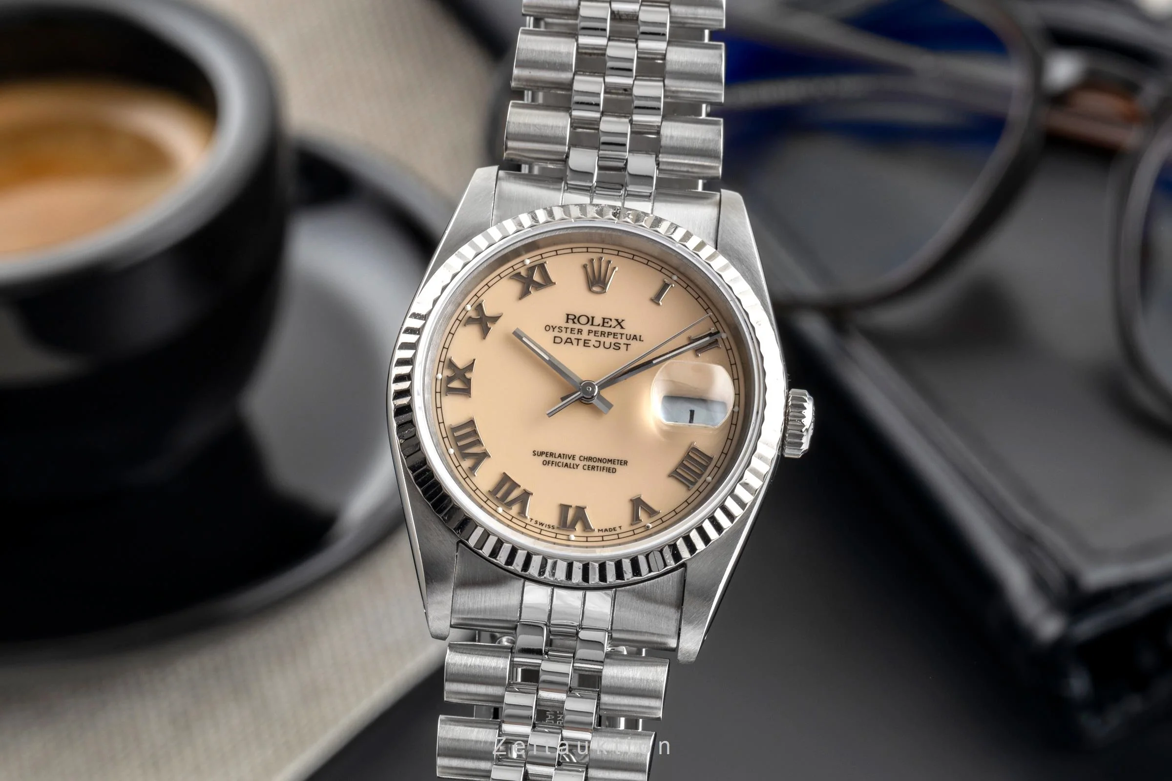 Rolex Datejust steel / white gold automatic men's watch 16234  [2502888] - Image 2