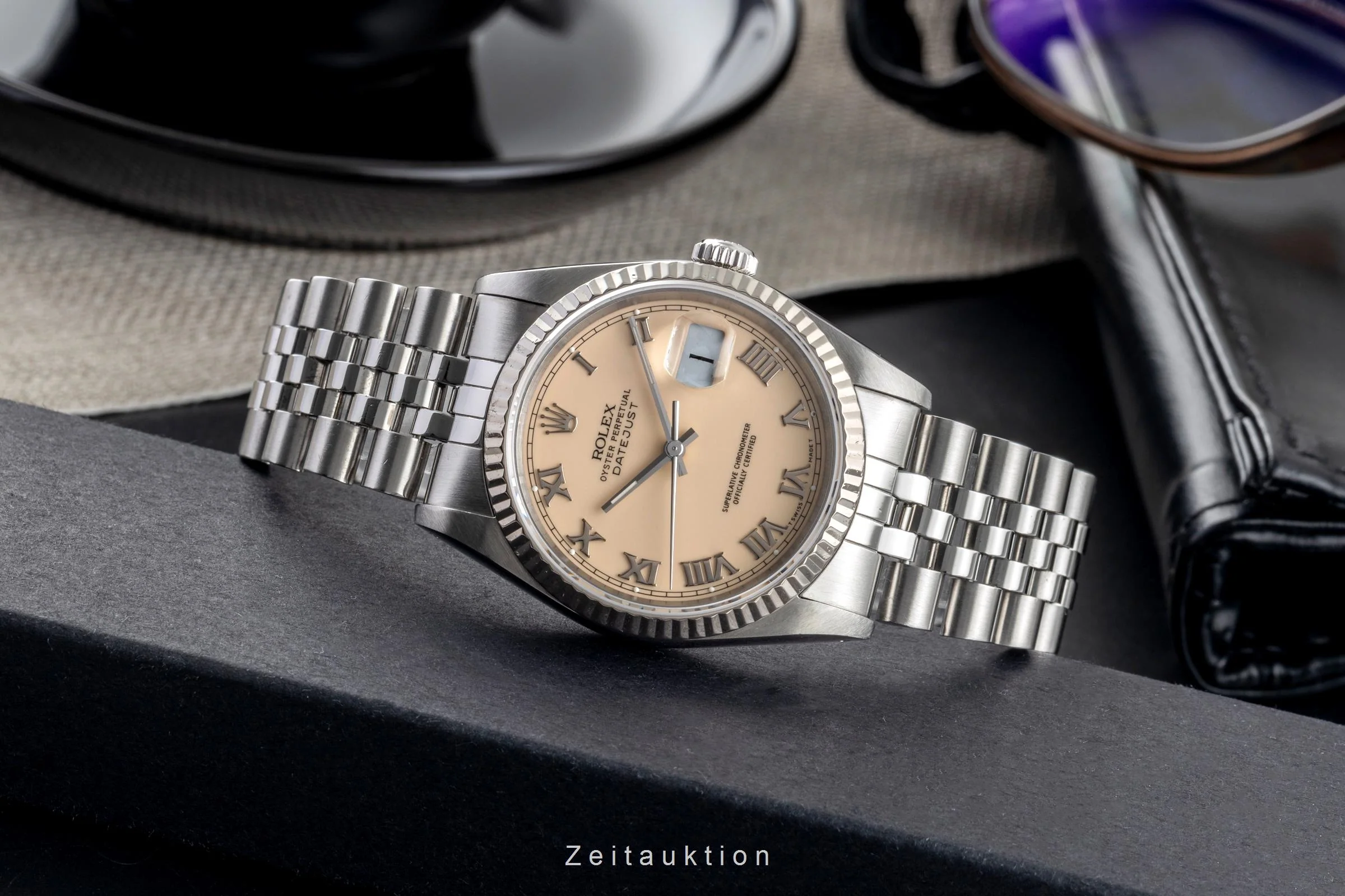 Rolex Datejust steel / white gold automatic men's watch 16234  [2502888] - Image 3