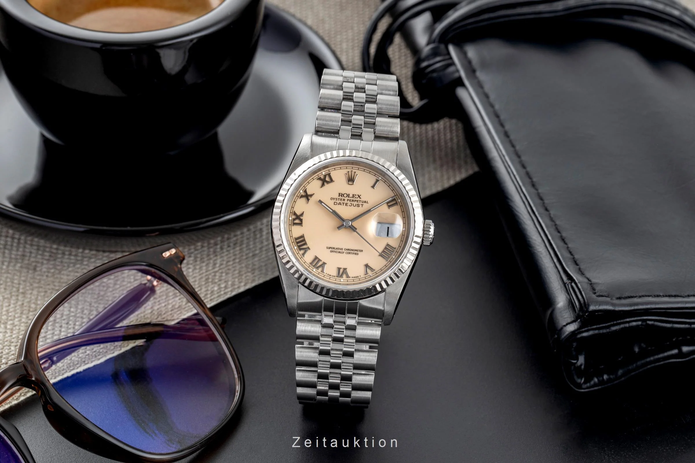 Rolex Datejust steel / white gold automatic men's watch 16234  [2502888] - Image 4