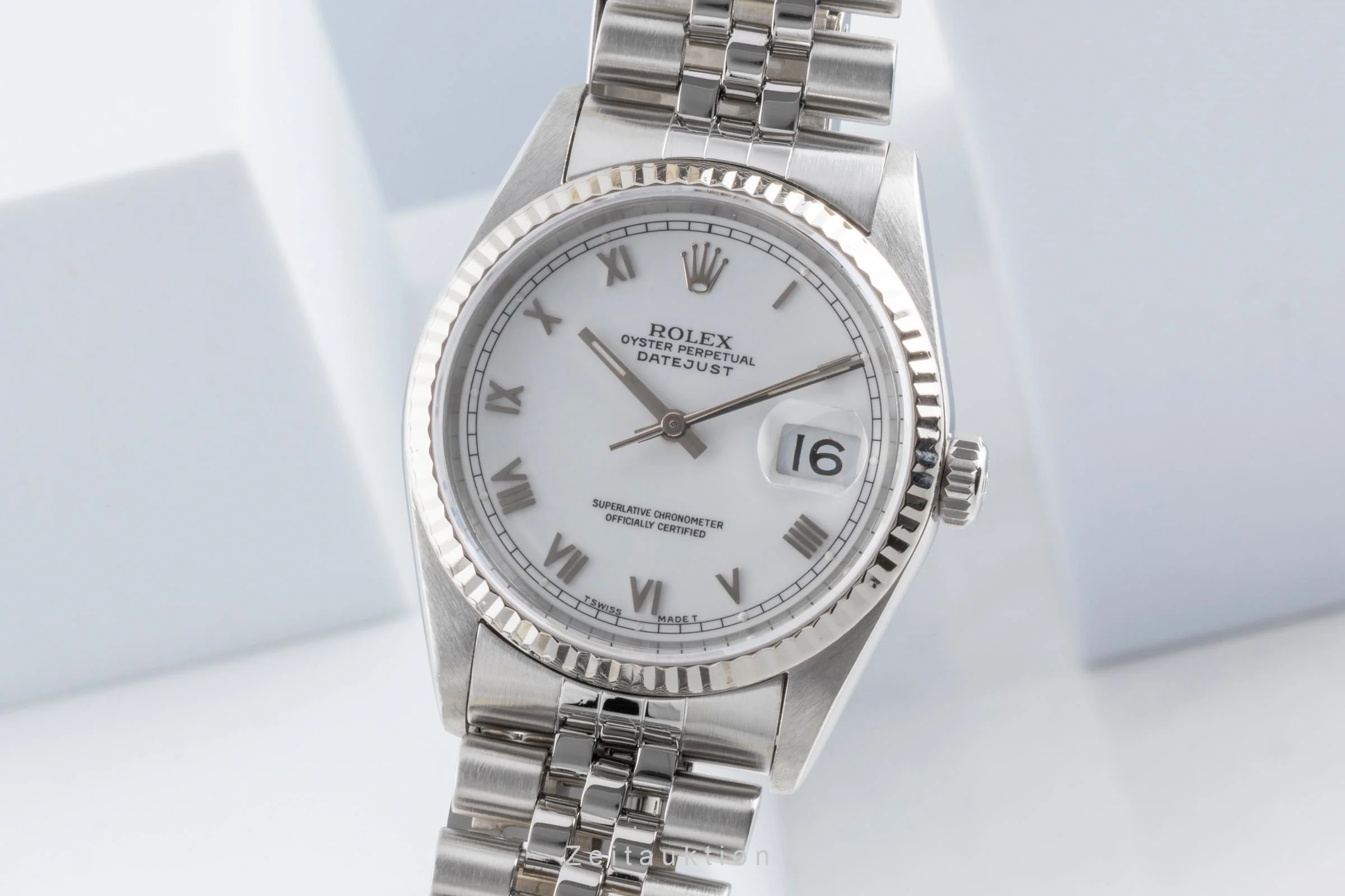Rolex Datejust steel / white gold automatic men's watch 16234  [2502995] - Image 2