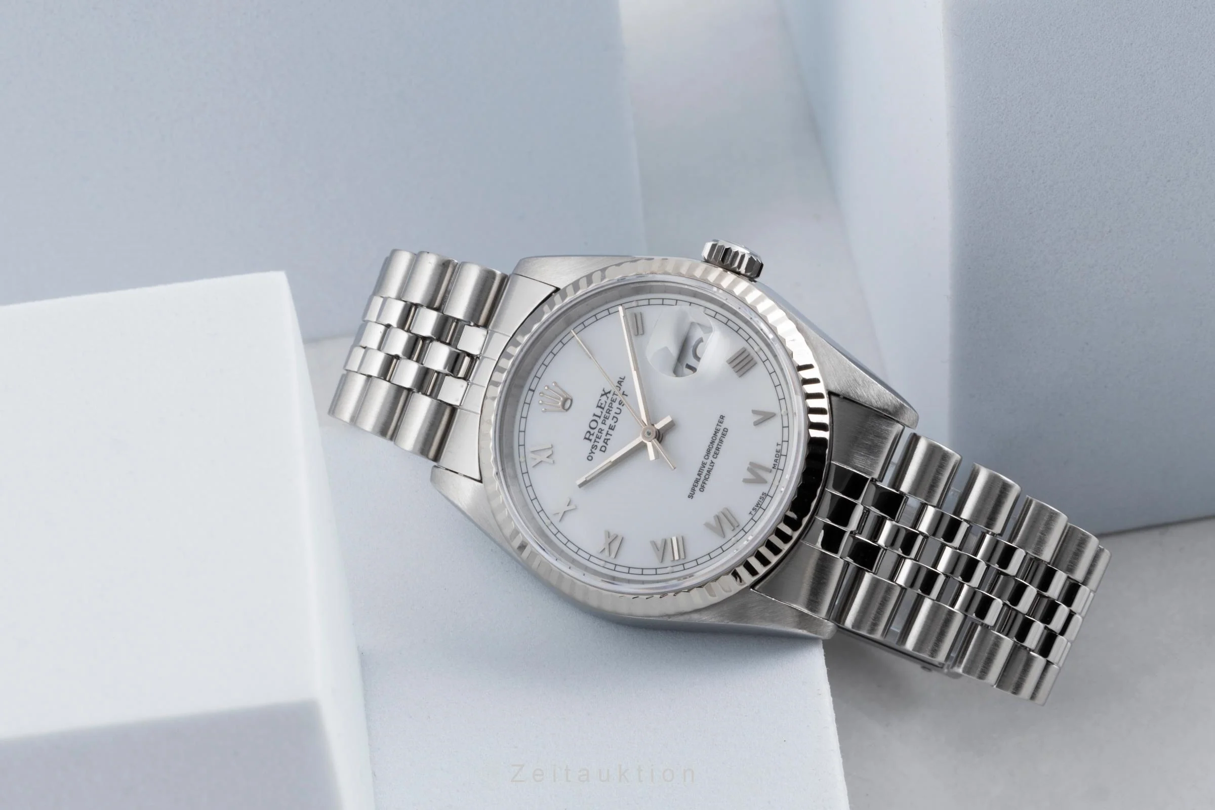 Rolex Datejust steel / white gold automatic men's watch 16234  [2502995] - Image 3
