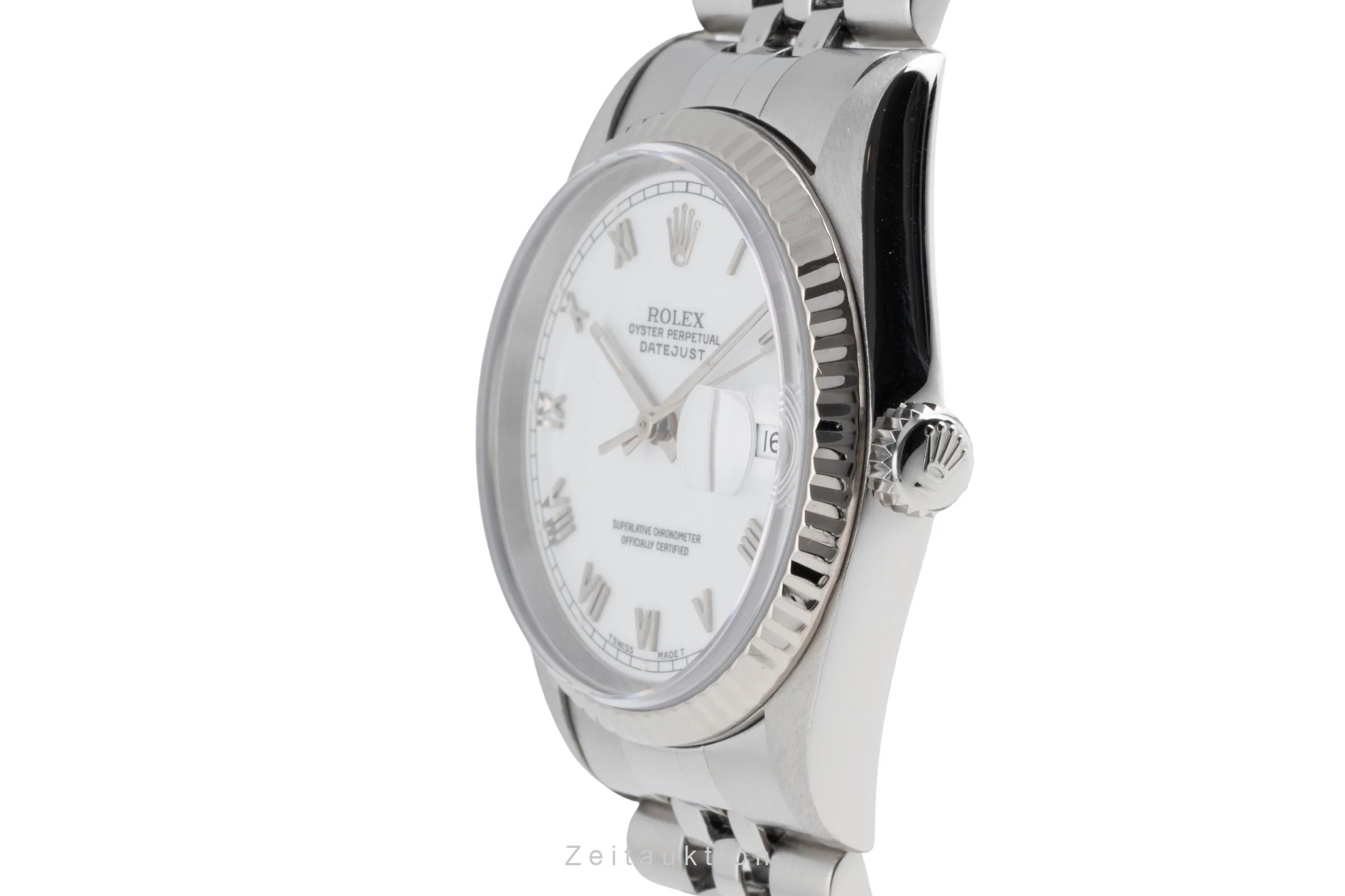 Rolex Datejust steel / white gold automatic men's watch 16234  [2502995] - Image 7