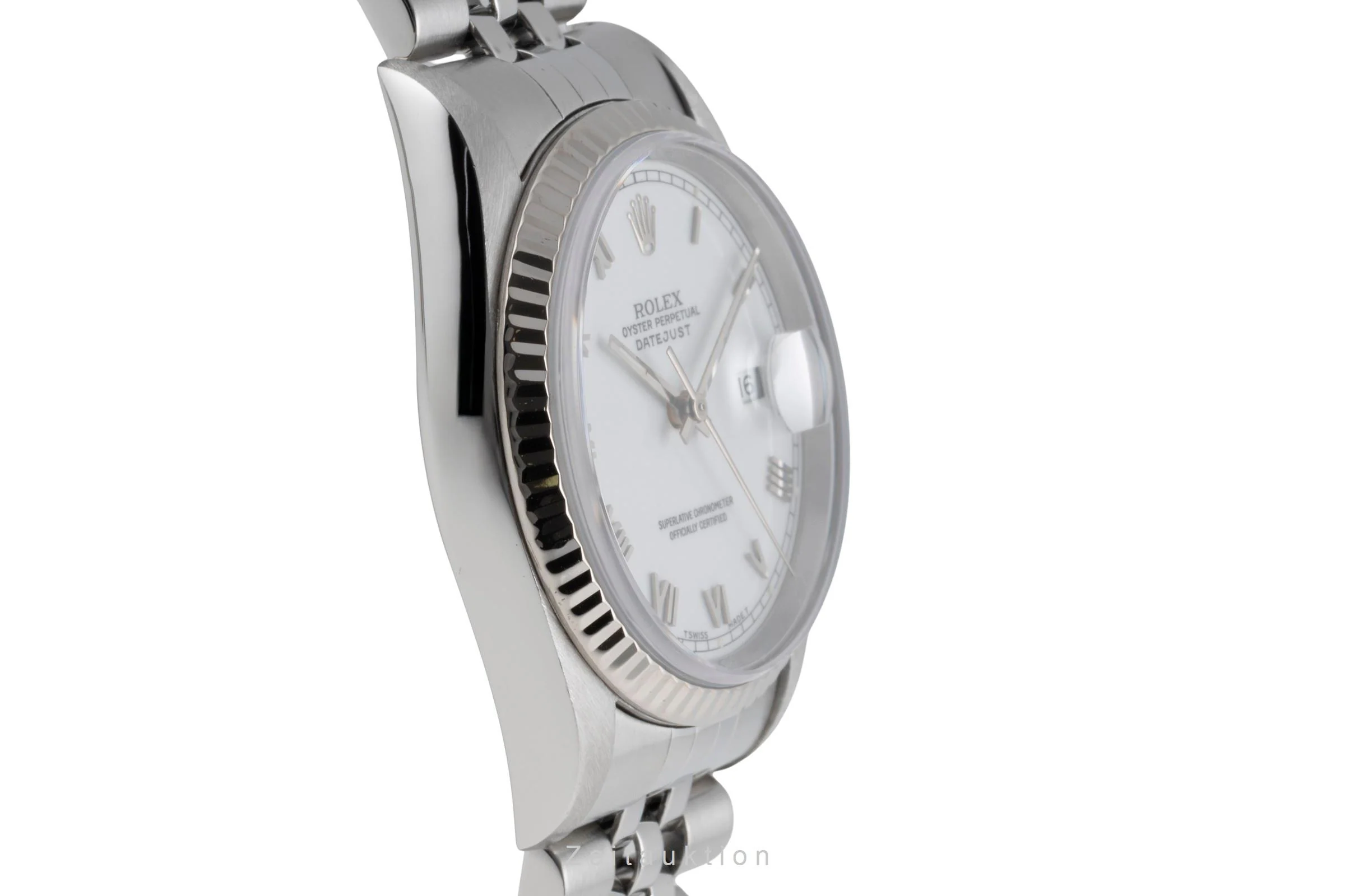 Rolex Datejust steel / white gold automatic men's watch 16234  [2502995] - Image 8