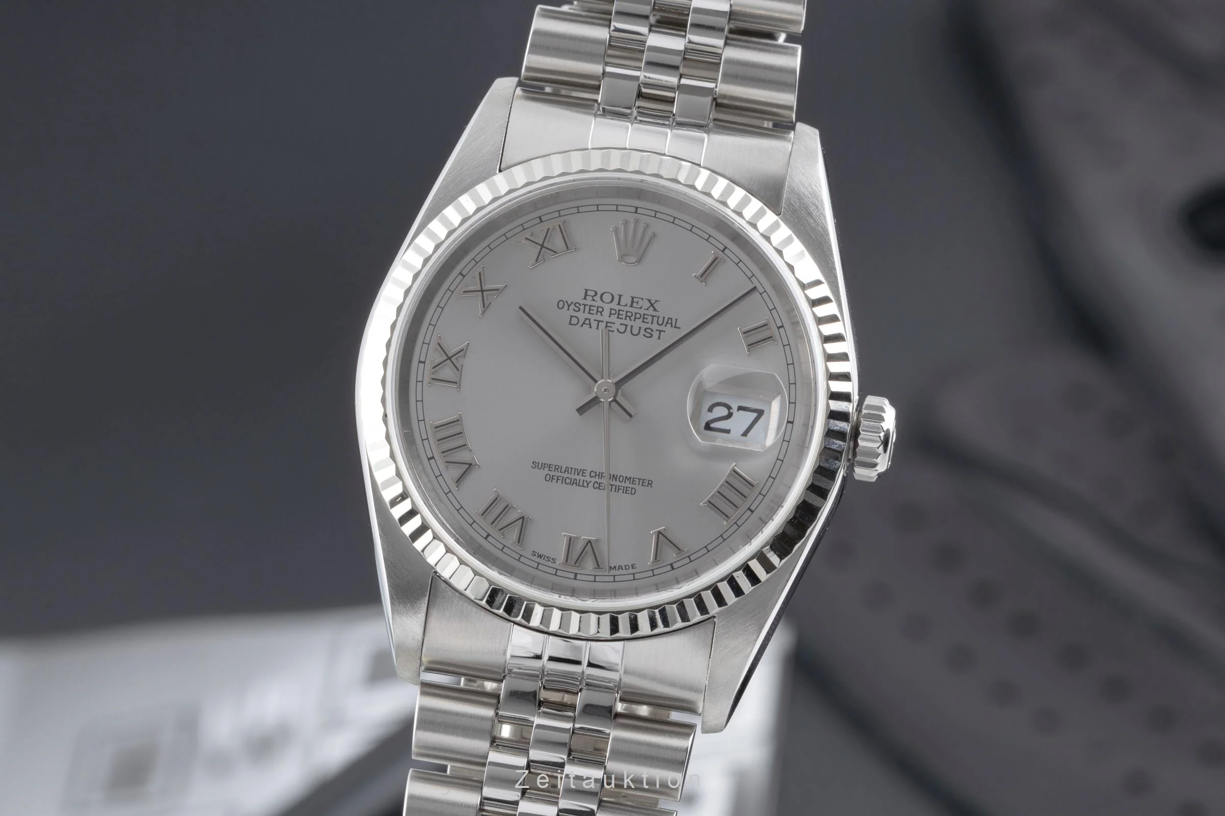 Rolex Datejust steel / white gold automatic men's watch 16234  [2503260] - Image 2