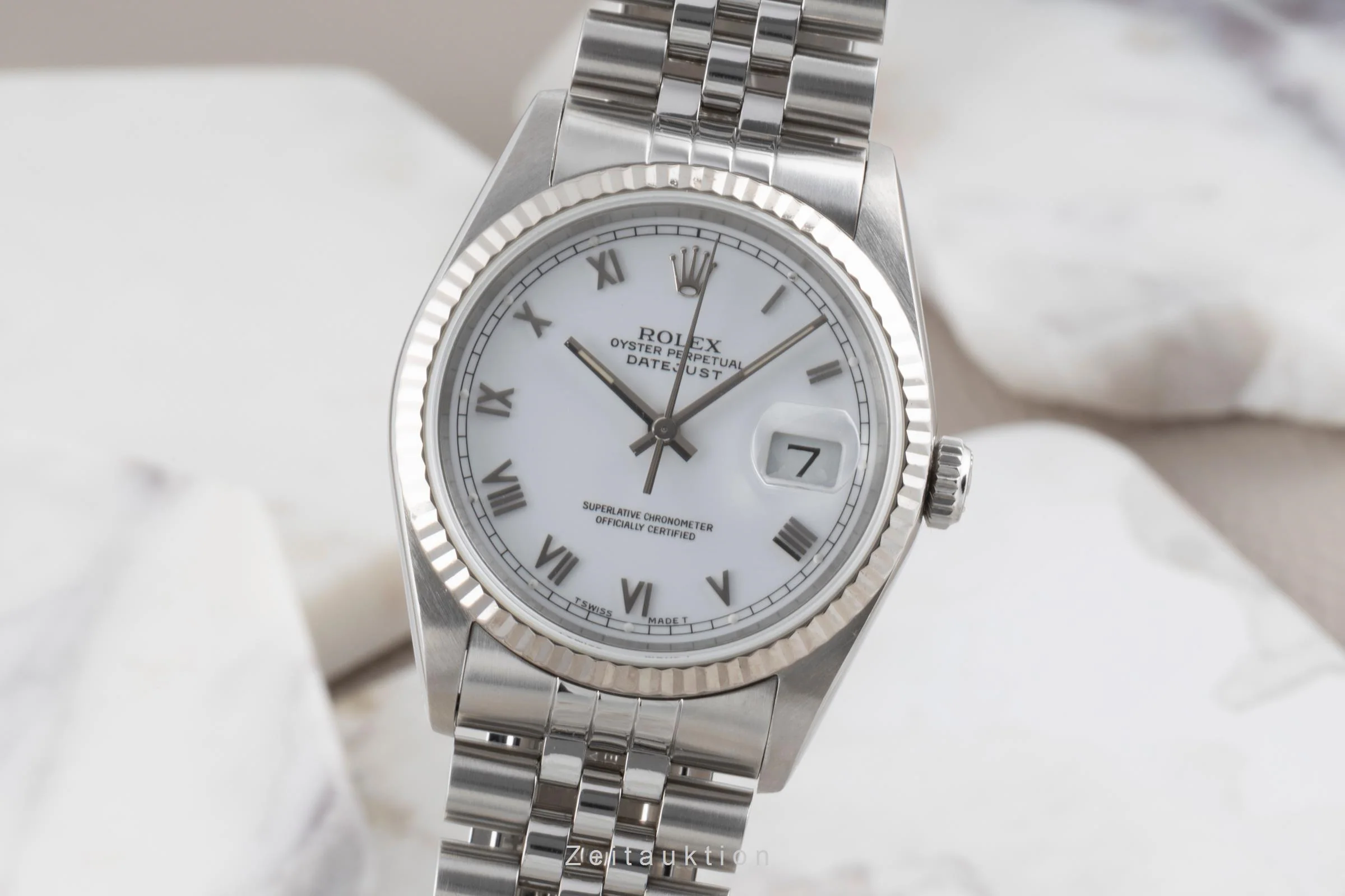 Rolex Datejust steel / white gold automatic men's watch 16234  [2503335] - Image 2