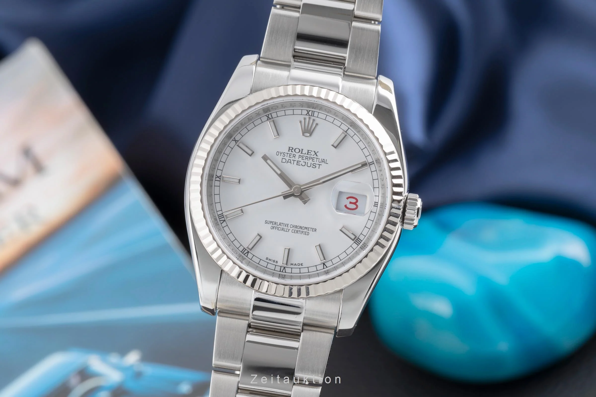 Rolex Datejust steel / white gold automatic men's watch 16234  [2503372] - Image 2