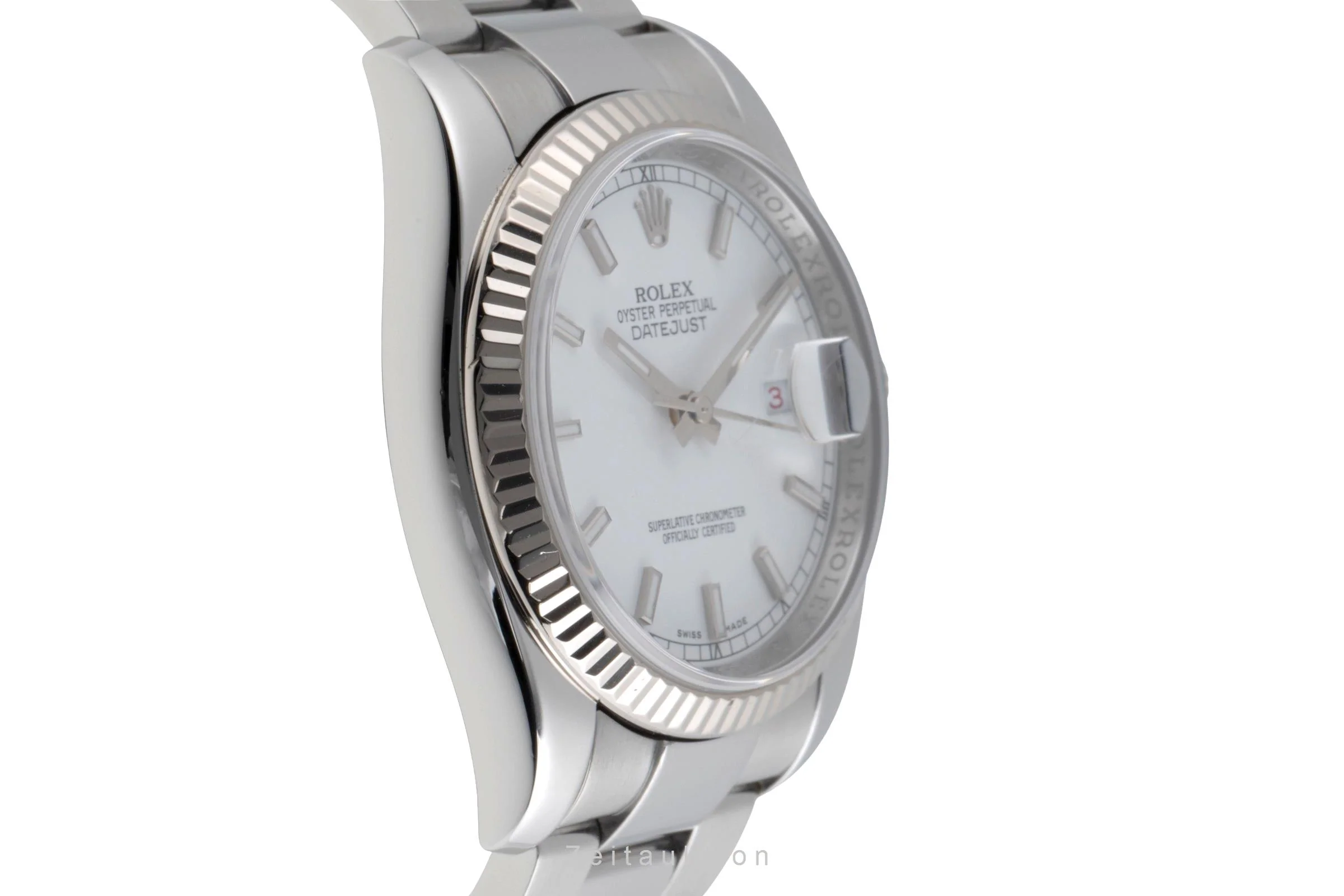 Rolex Datejust steel / white gold automatic men's watch 16234  [2503372] - Image 8