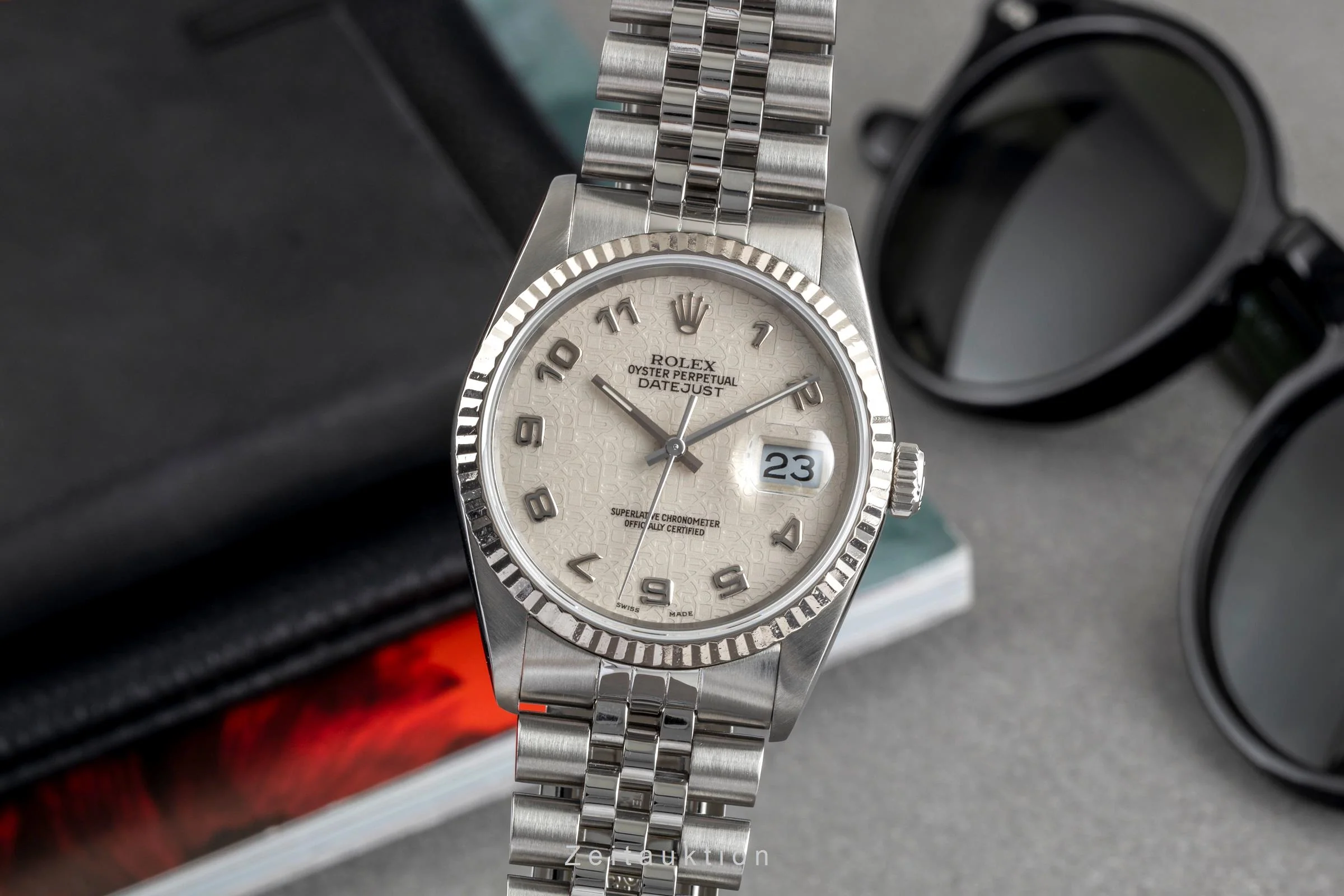 Rolex Datejust steel / white gold automatic men's watch 16234  [2503428] - Image 2