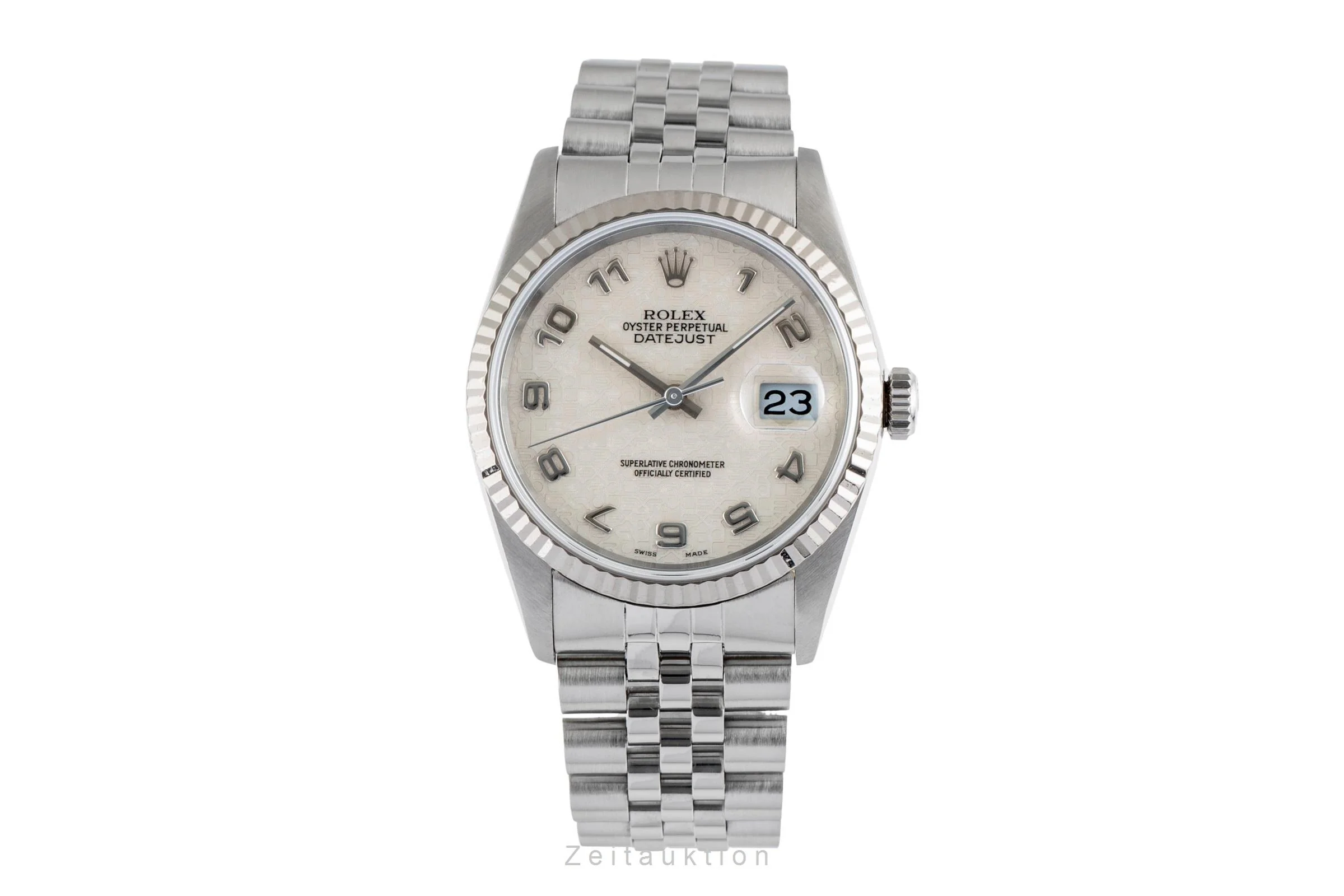 Rolex Datejust steel / white gold automatic men's watch 16234  [2503428] - Image 5