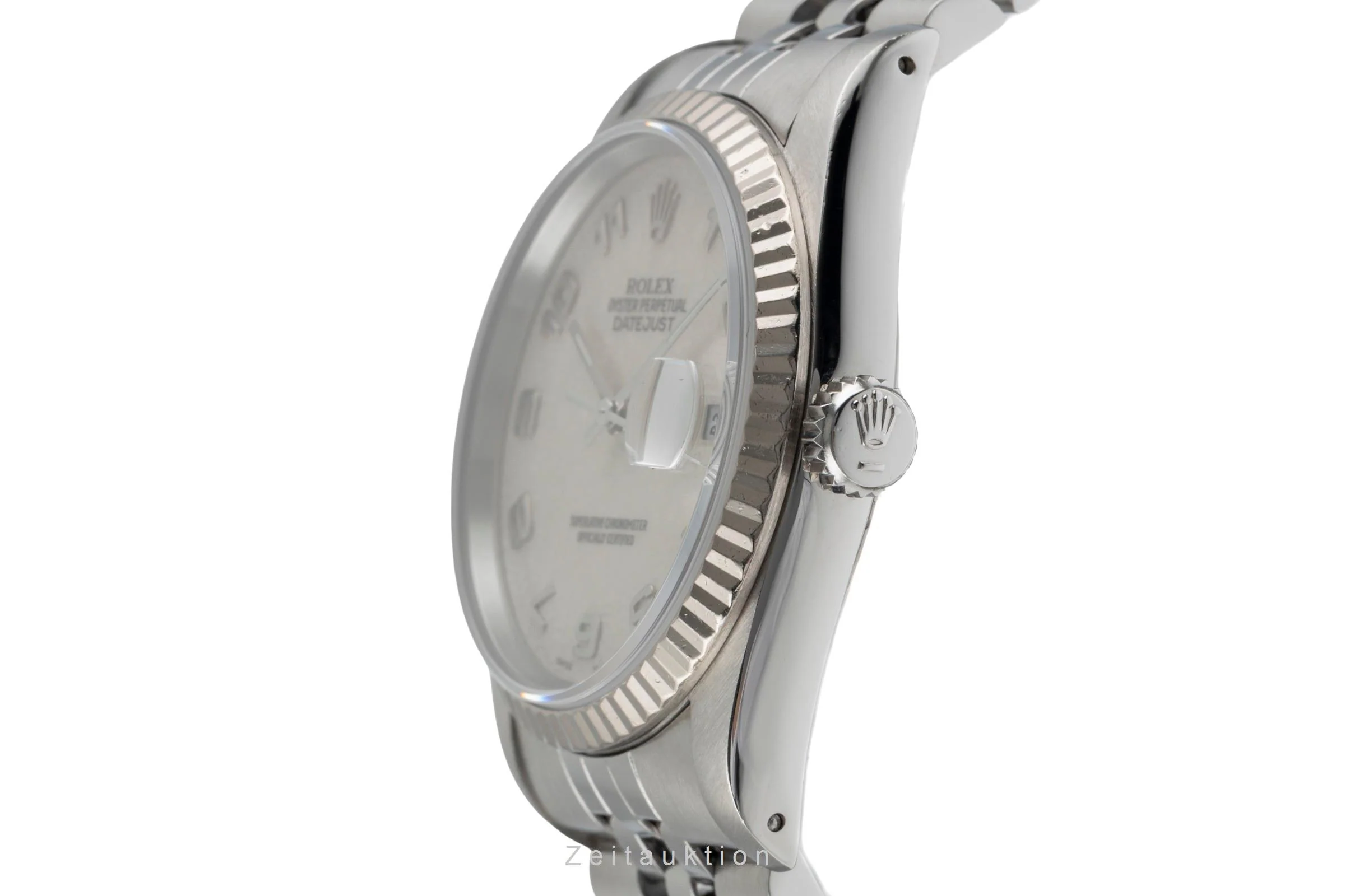 Rolex Datejust steel / white gold automatic men's watch 16234  [2503428] - Image 7