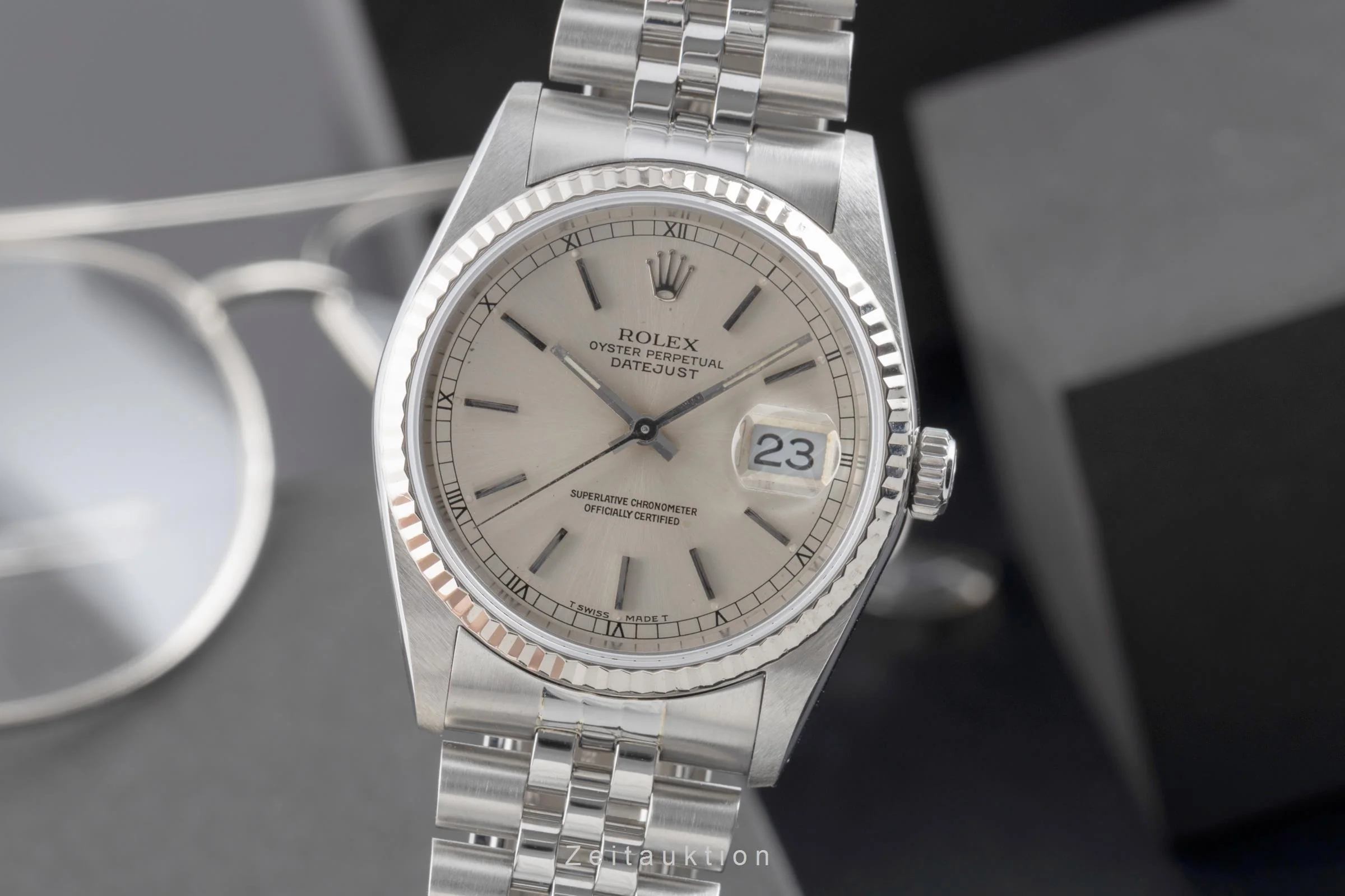 Rolex Datejust steel / white gold automatic men's watch 16234  [2503529] - Image 2
